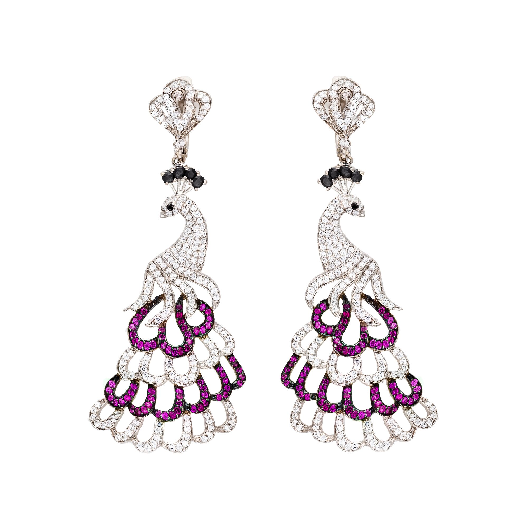 Серьги, золото, 585, 16.15г, 44077 | GoldMarket.kz