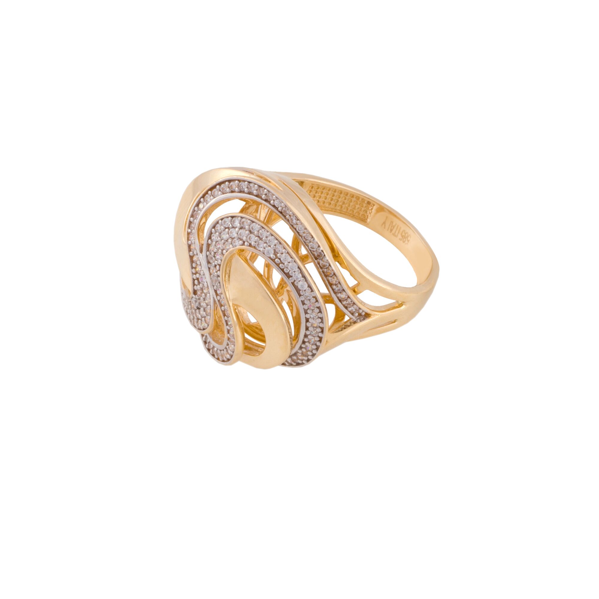 Кольцо, золото, 585, 8.82г, 46271, изображение 2 | GoldMarket.kz