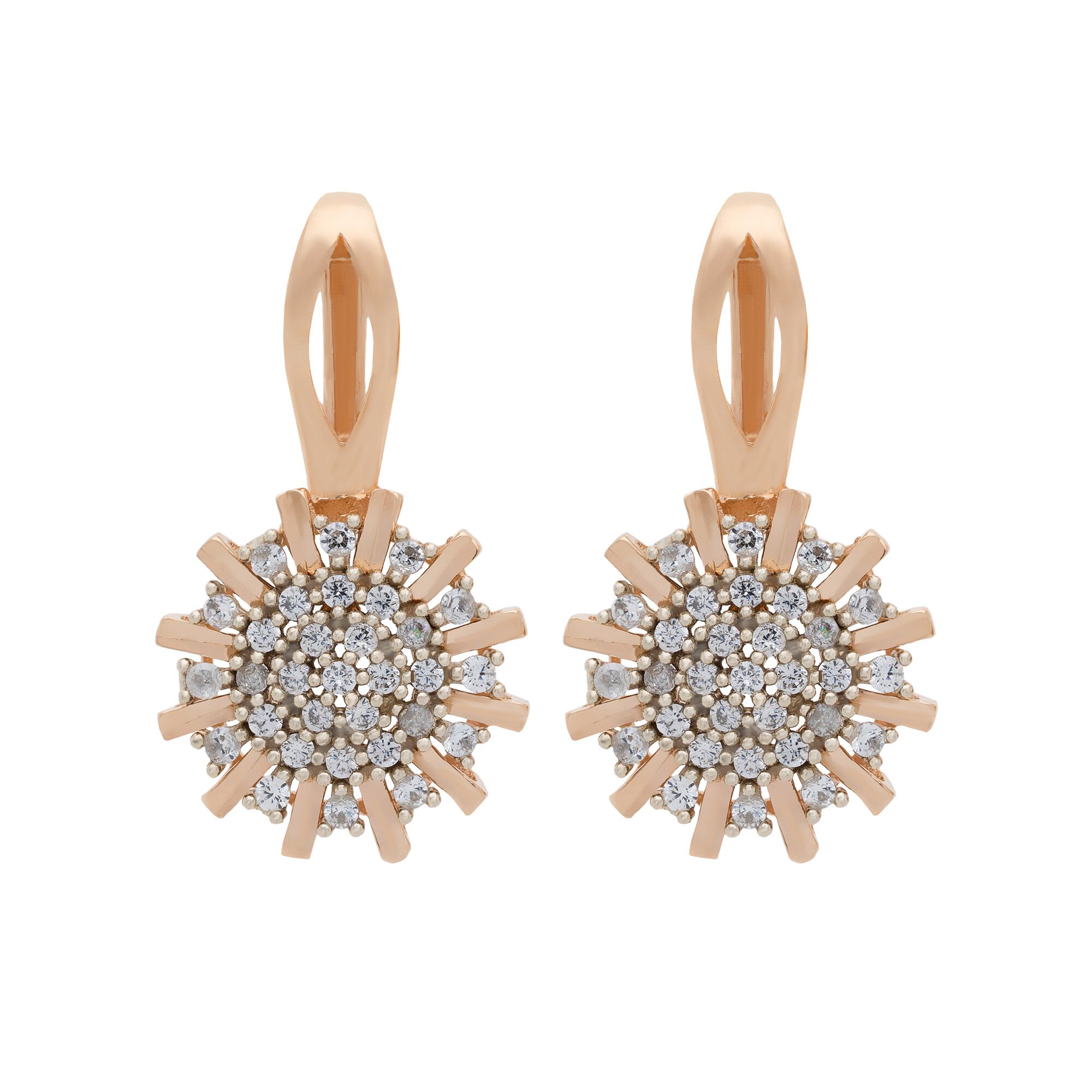 Серьги, золото, 585, 7.9г, 48269 | GoldMarket.kz