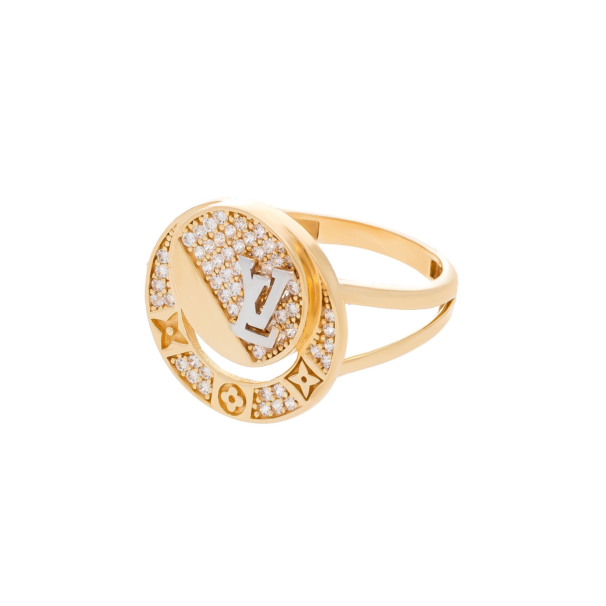 Кольцо, золото, 585, 3.7г, 49393, изображение 2 | GoldMarket.kz