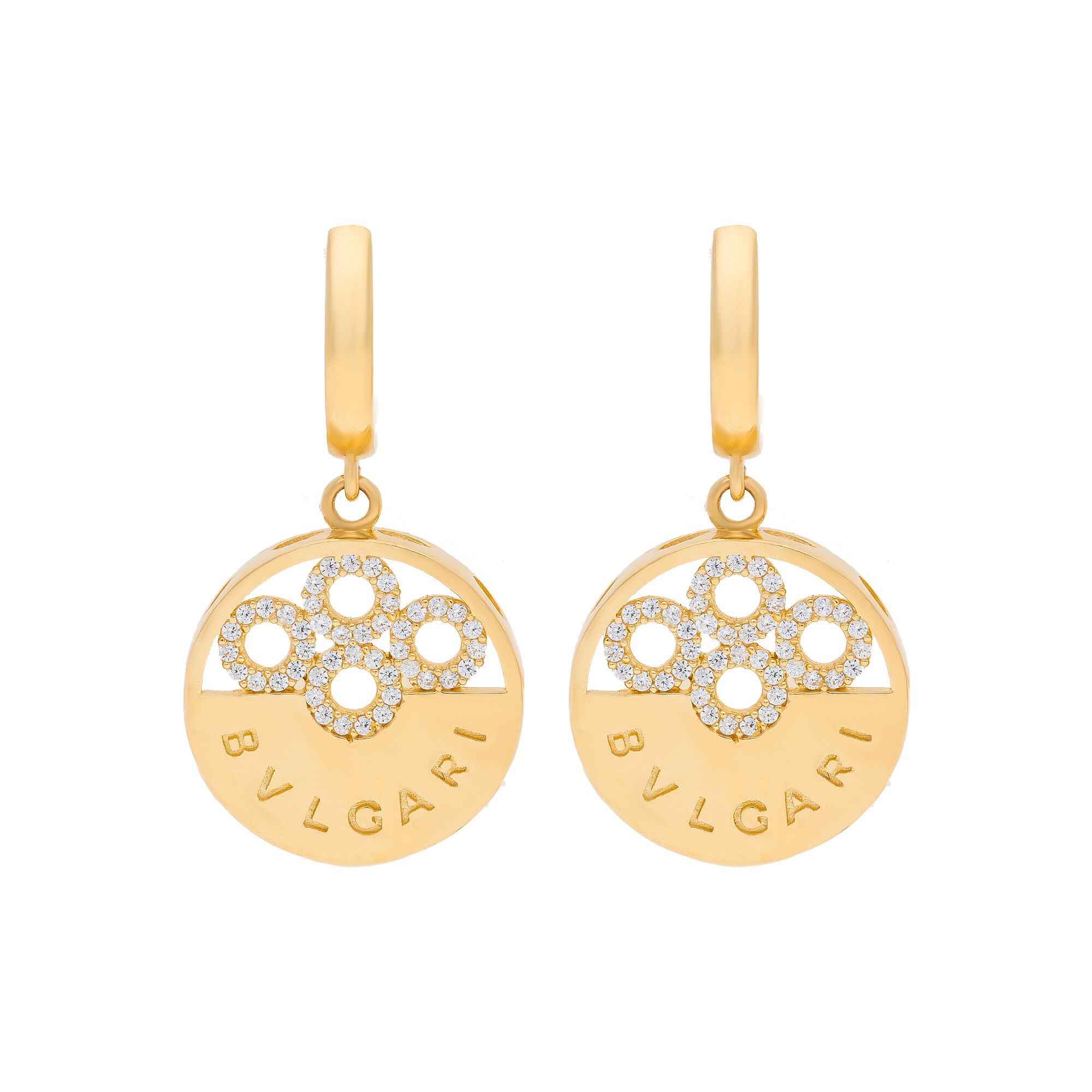 Серьги, золото, 585, 6.6г, 49412 | GoldMarket.kz