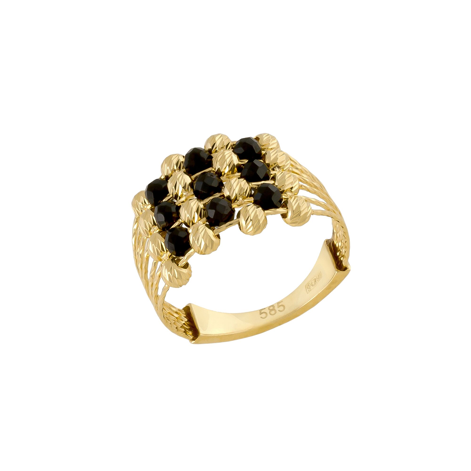 Кольцо, золото, 585, 3.43г, 49562 | GoldMarket.kz