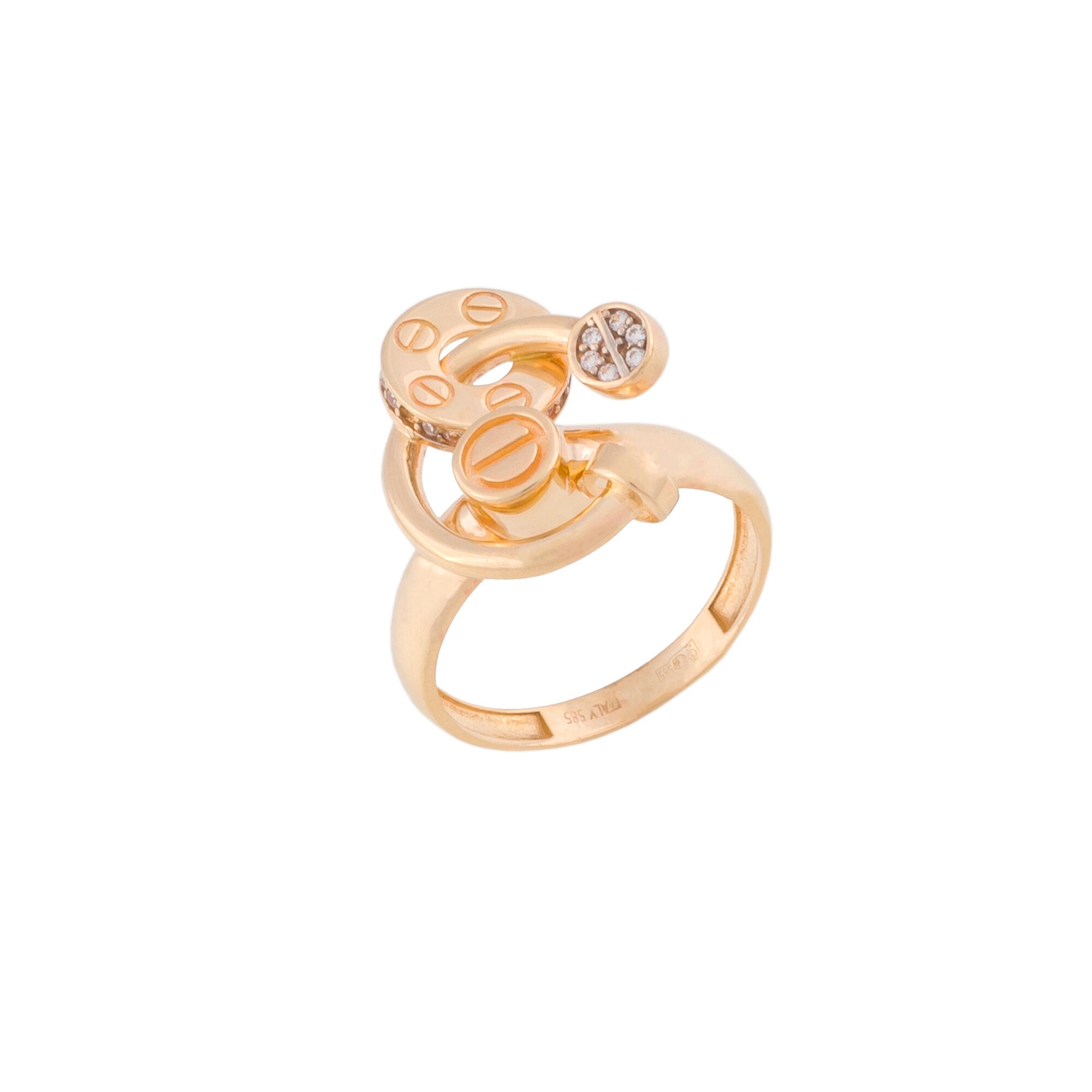 Кольцо, золото, 585, 4.64г, 49592 | GoldMarket.kz