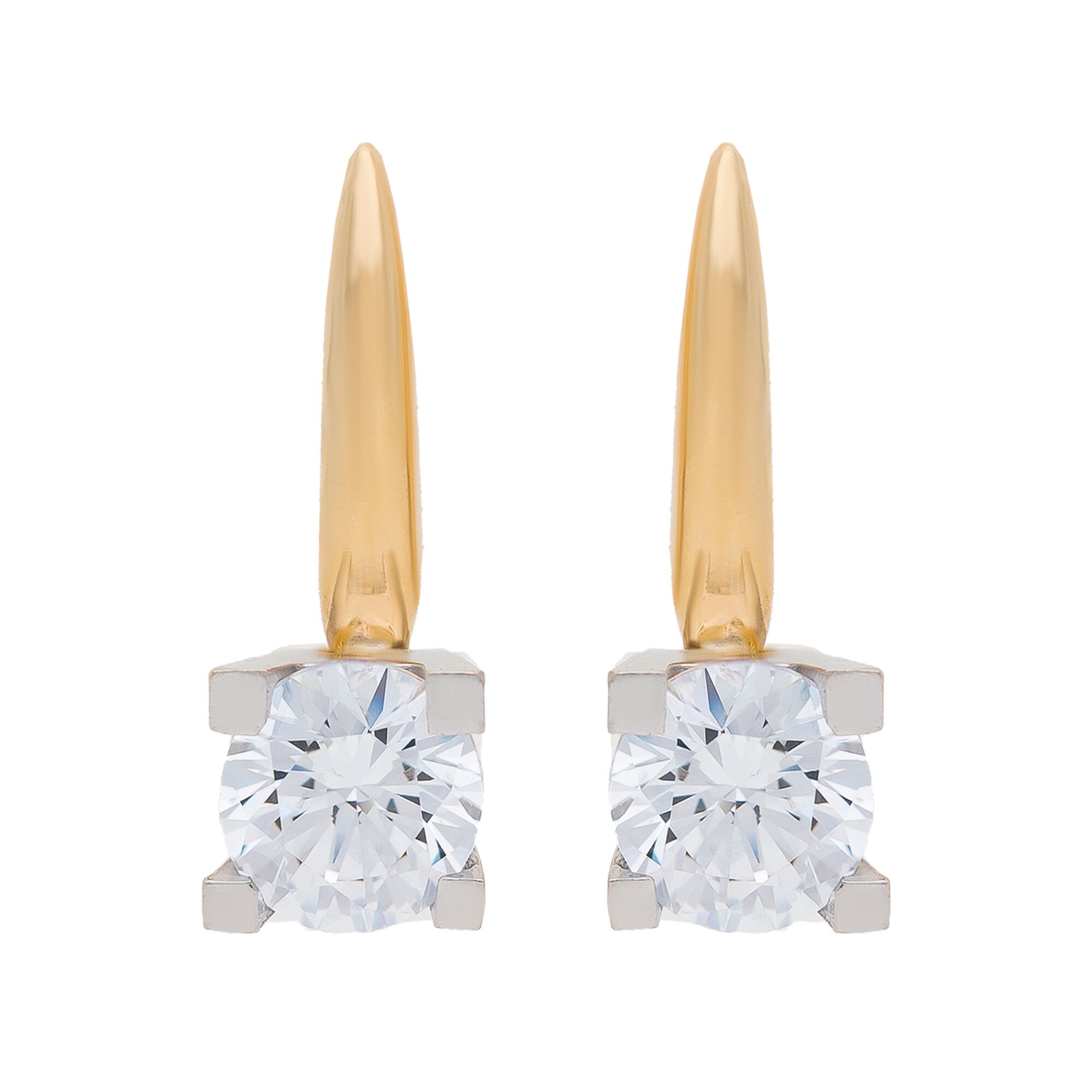 Серьги, золото, 585, 4.44г, 50240 | GoldMarket.kz