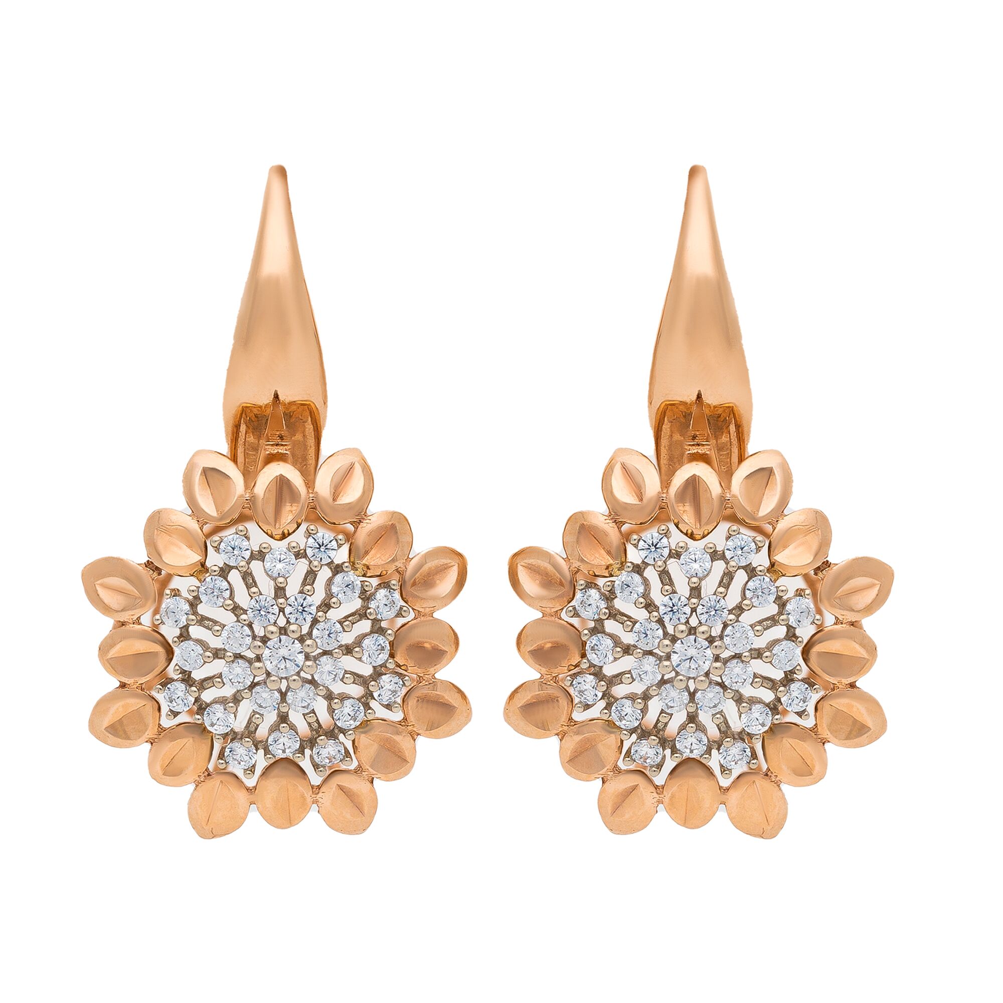 Серьги, золото, 585, 6.03г, 50767 | GoldMarket.kz
