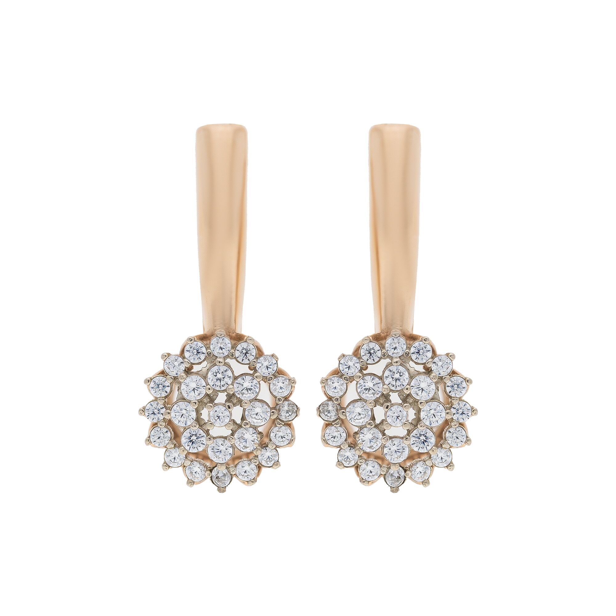 Серьги, золото, 585, 4.43г, 50465 | GoldMarket.kz