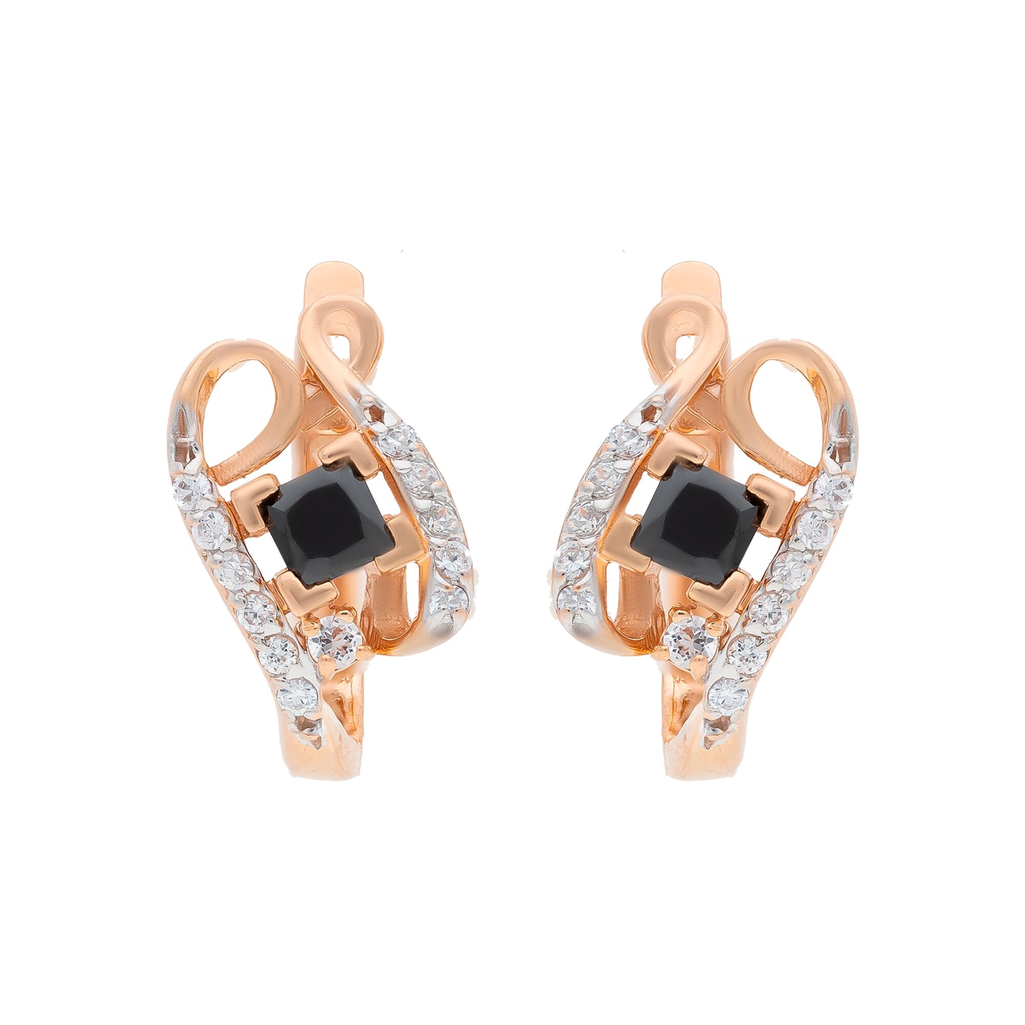 Серьги, золото, 585, 3.05г, 51642 | GoldMarket.kz