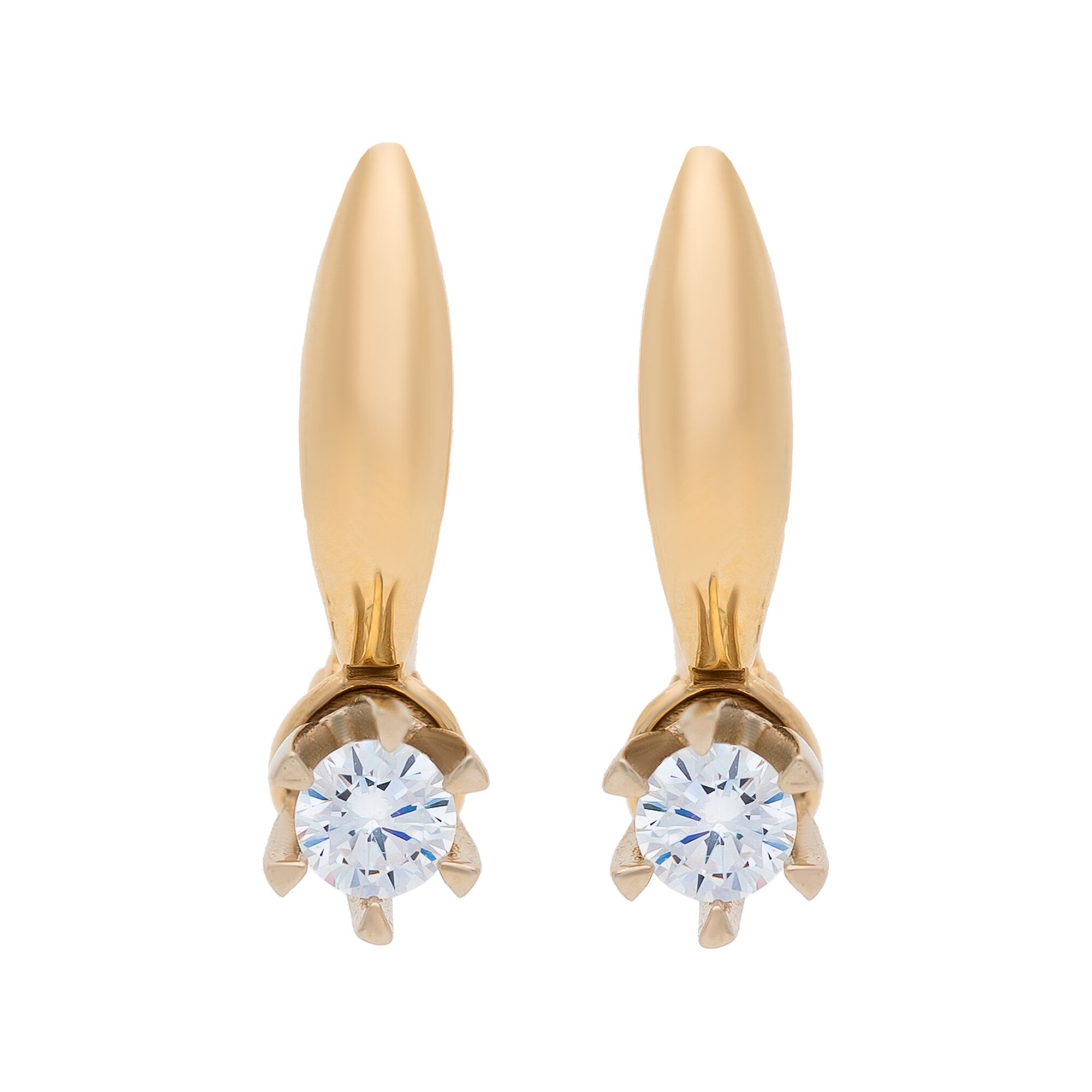 Серьги, золото, 585, 3.81 г, 51943 | GoldMarket.kz