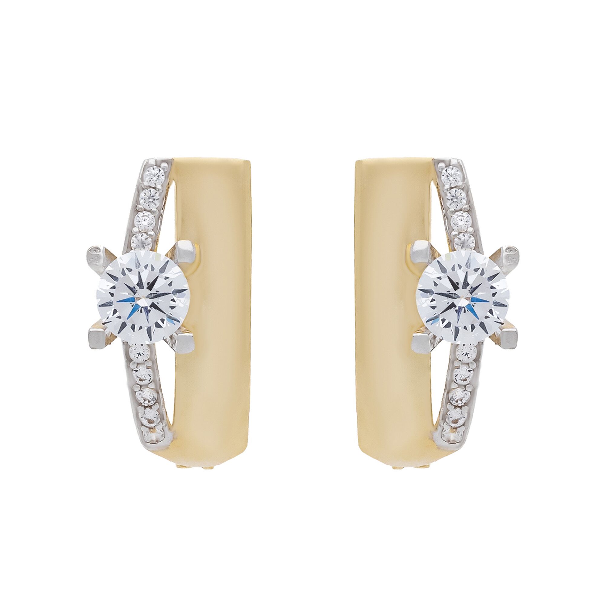 Серьги, золото, 585, 3.57г, 52525 | GoldMarket.kz