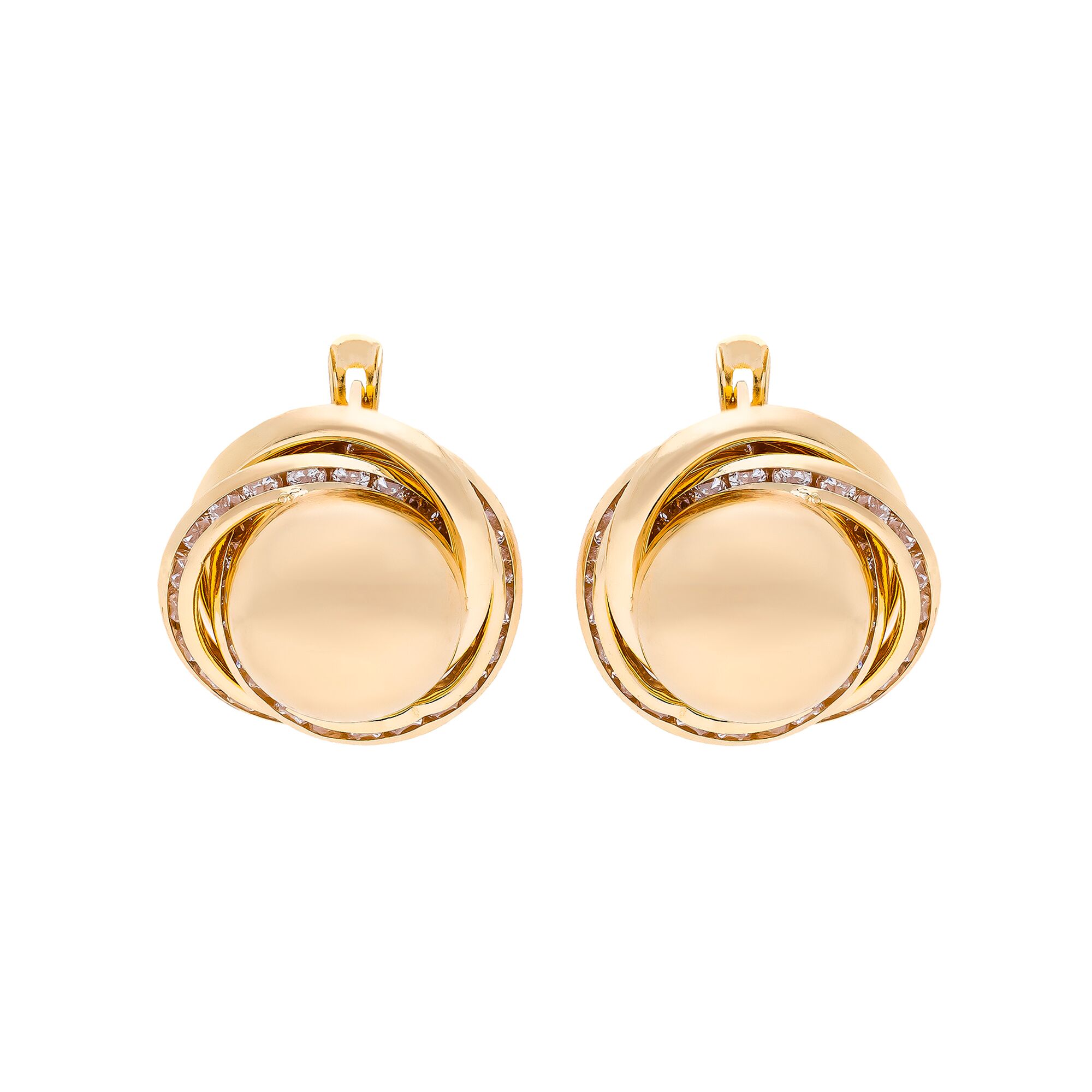 Серьги, золото, 585, 4.56г, 52569 | GoldMarket.kz