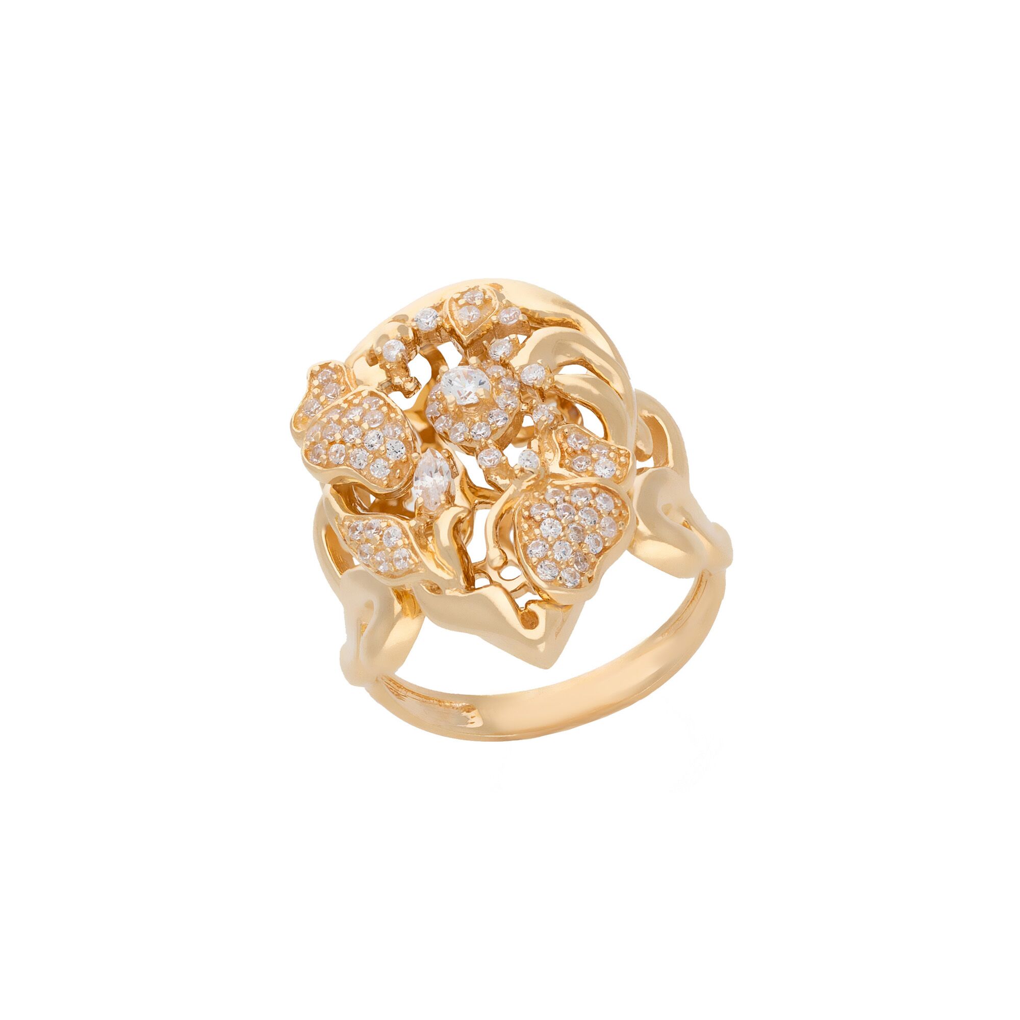 Кольцо, золото, 585, 8.78г, 52618 | GoldMarket.kz