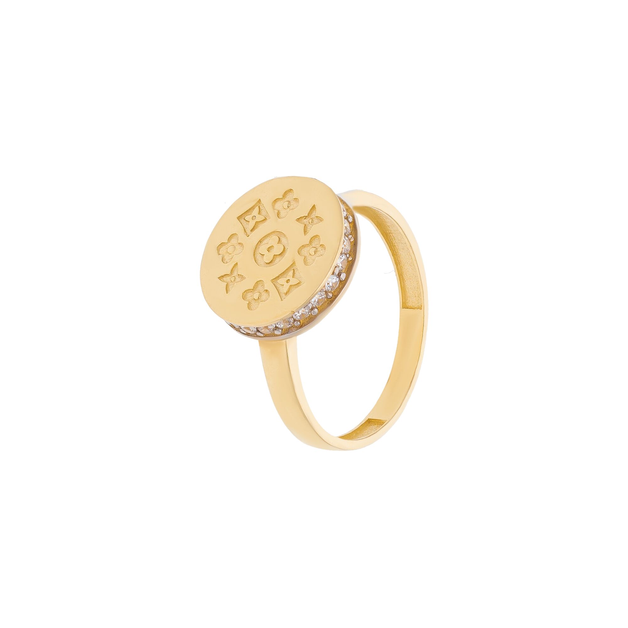 Кольцо, золото, 585, 3.35г, 53661 | GoldMarket.kz
