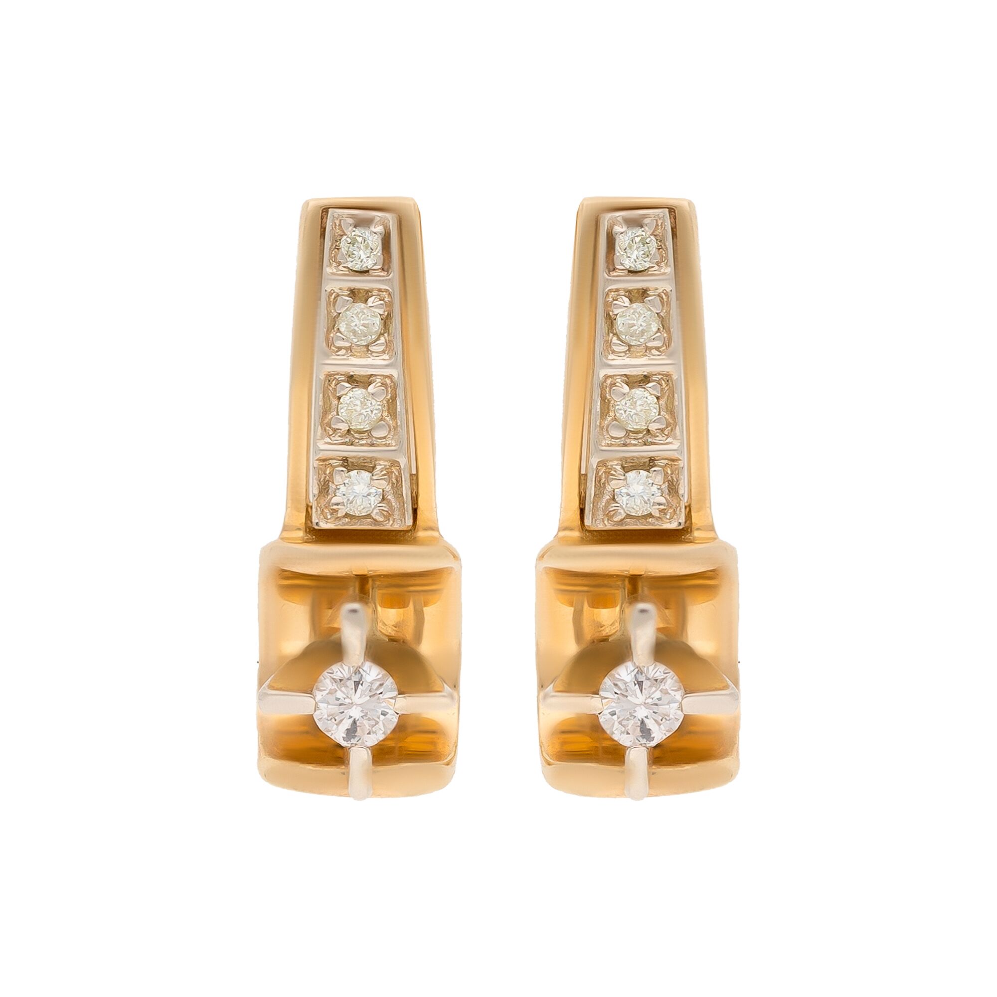 Серьги, золото, 585, 6.04г, 53666 | GoldMarket.kz