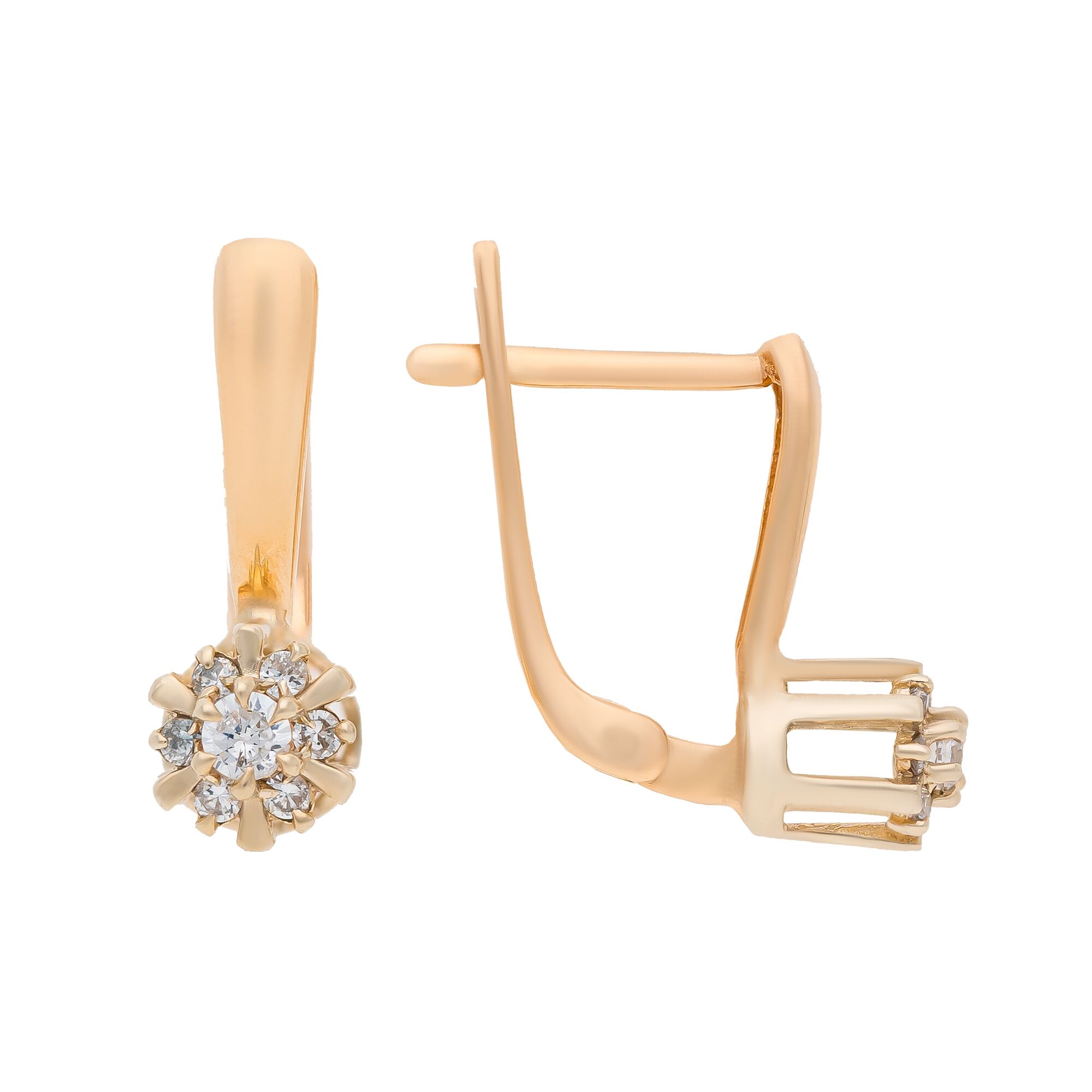 Серьги, золото, 585, 3.69г, 53700, изображение 2 | GoldMarket.kz