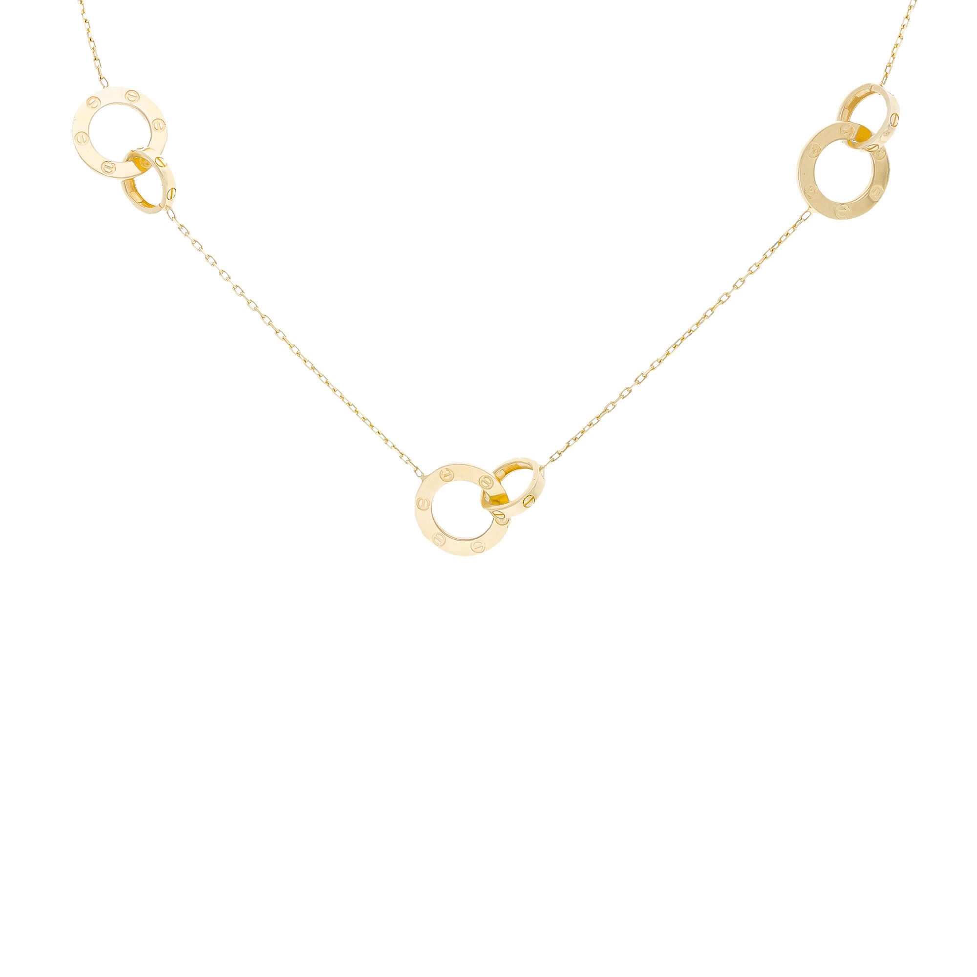 Колье, золото, 585, 15.24г, 42620 | GoldMarket.kz