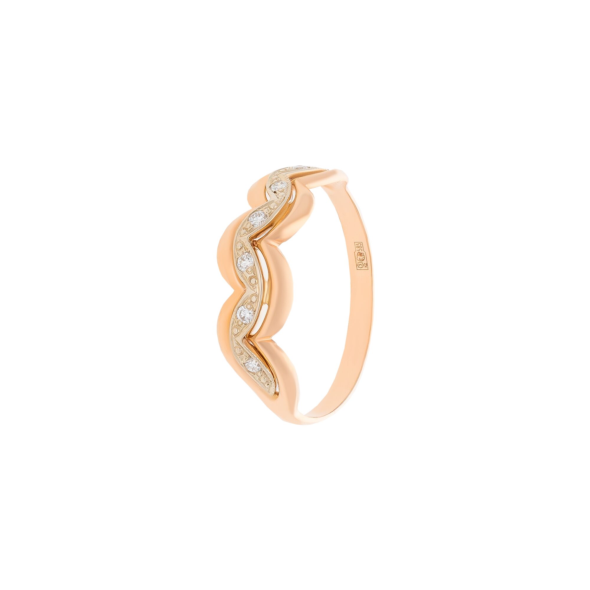 Кольцо, золото, 585, 2.32г, 44817 | GoldMarket.kz