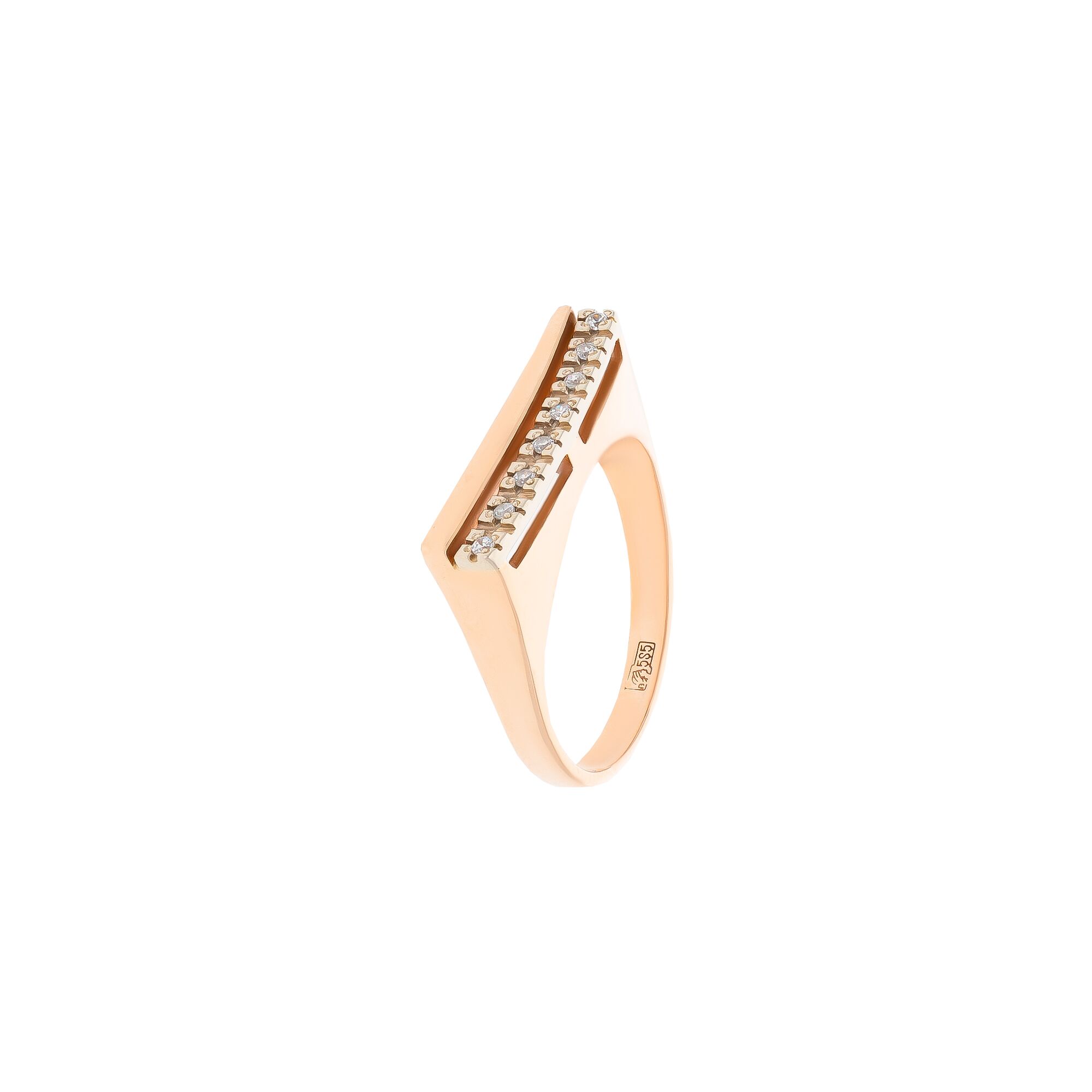 Кольцо, золото, 585, 4.87г, 45539 | GoldMarket.kz
