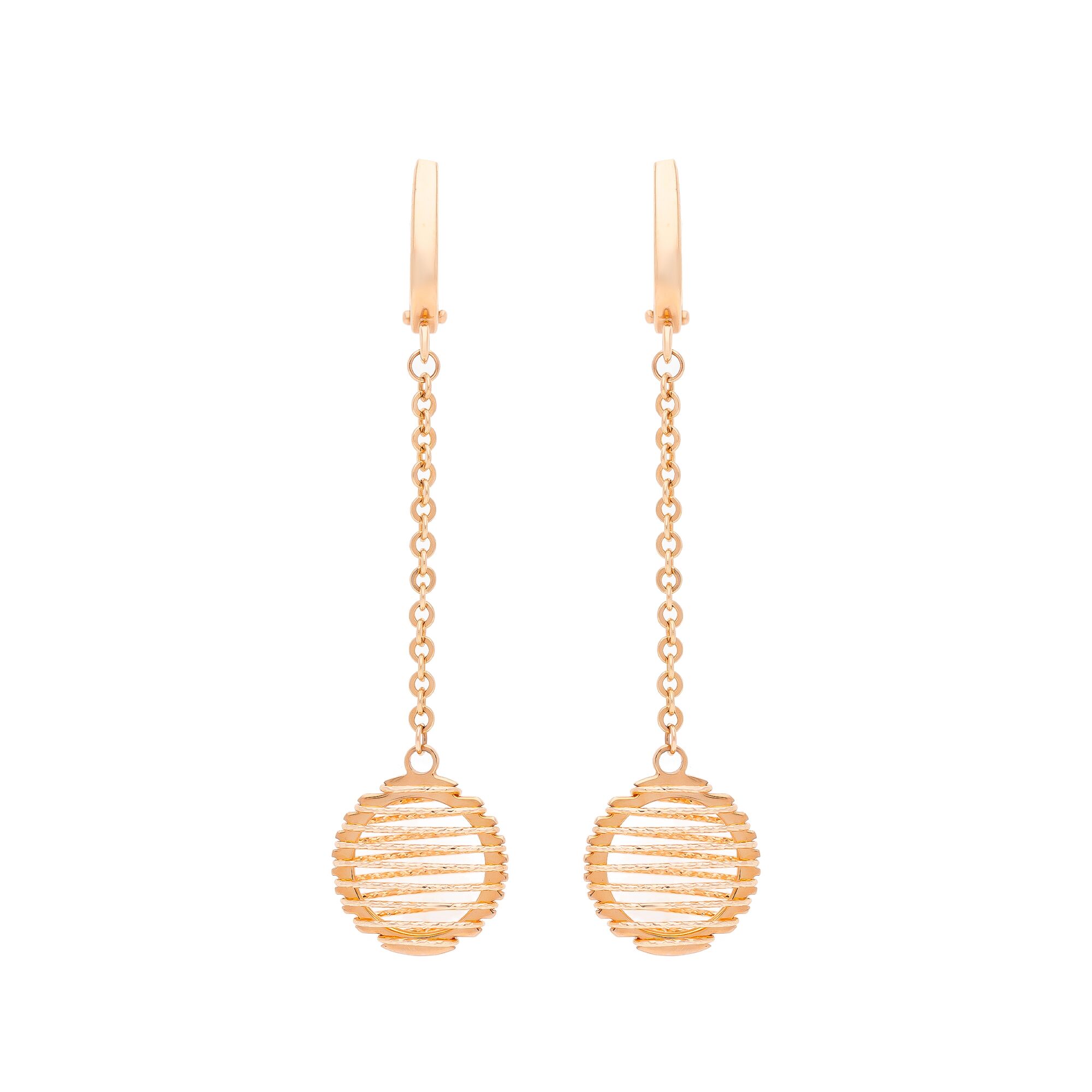 Серьги, золото, 585, 3.16г, 45709 | GoldMarket.kz