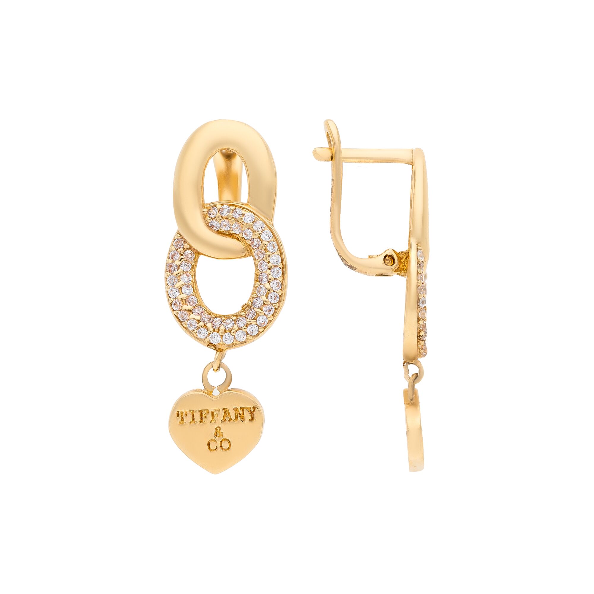 Серьги, золото, 585, 6.09г, 45757, изображение 2 | GoldMarket.kz