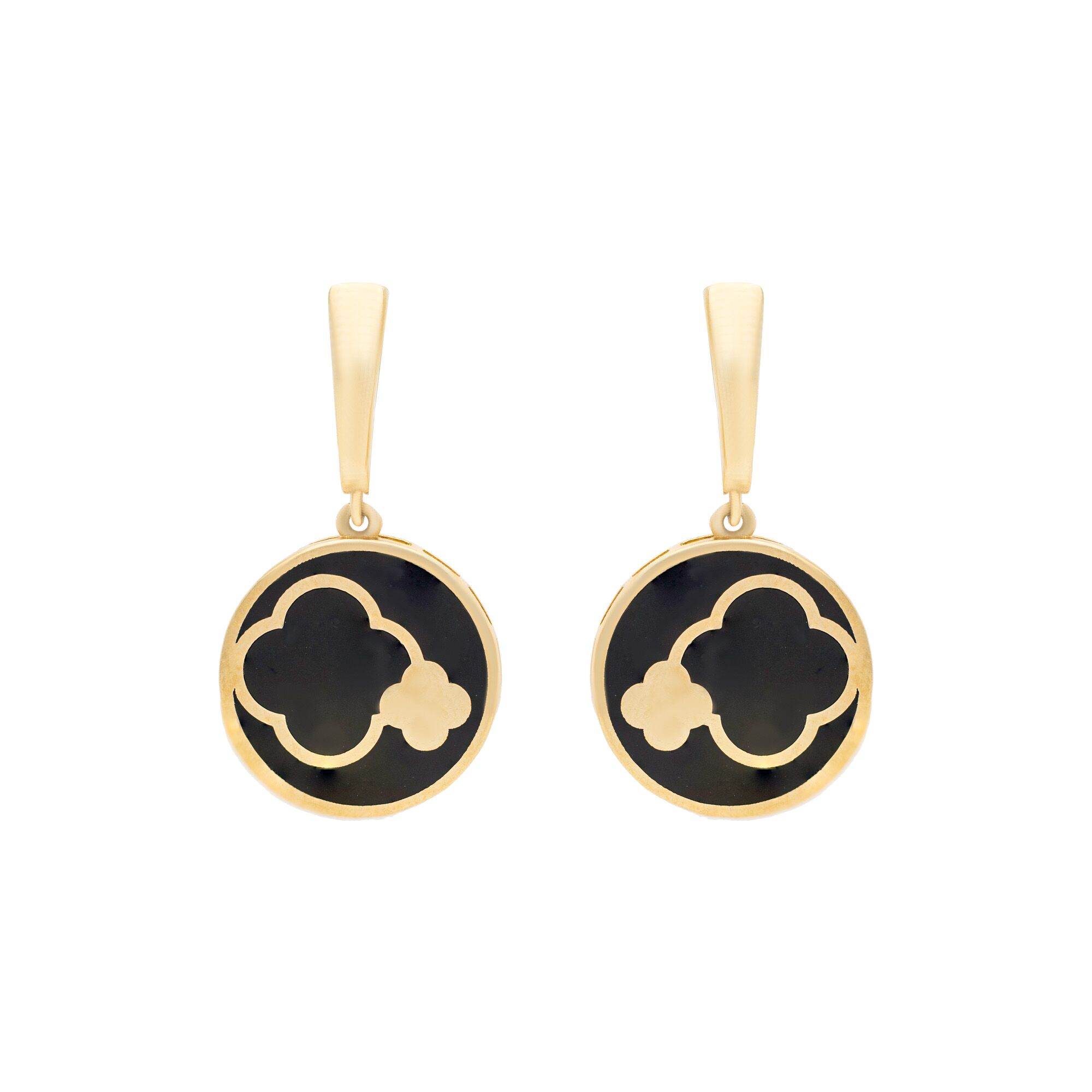 Серьги, золото, 585, 5.34г, 46461 | GoldMarket.kz