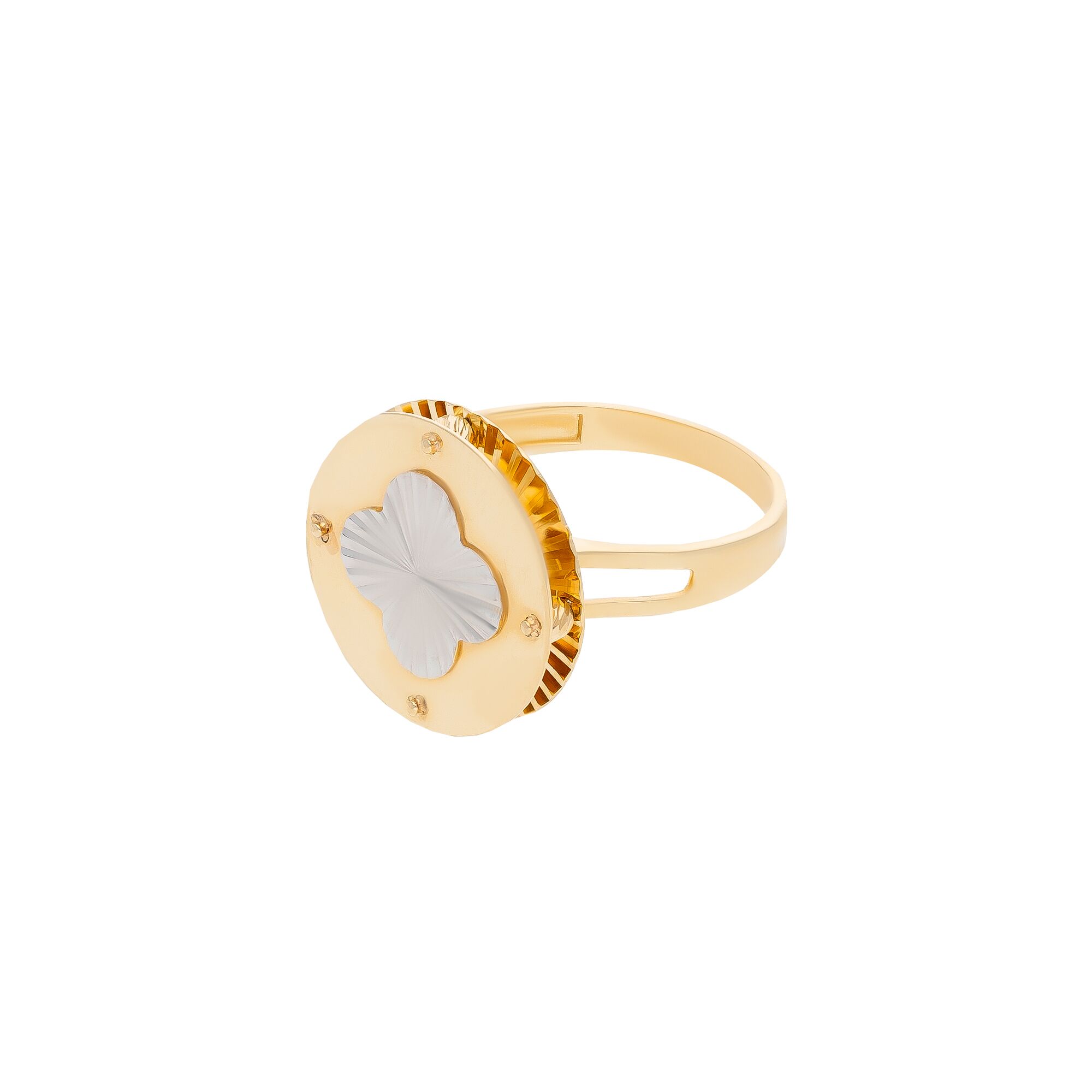 Кольцо, золото, 585, 3.78г, 46466, изображение 2 | GoldMarket.kz