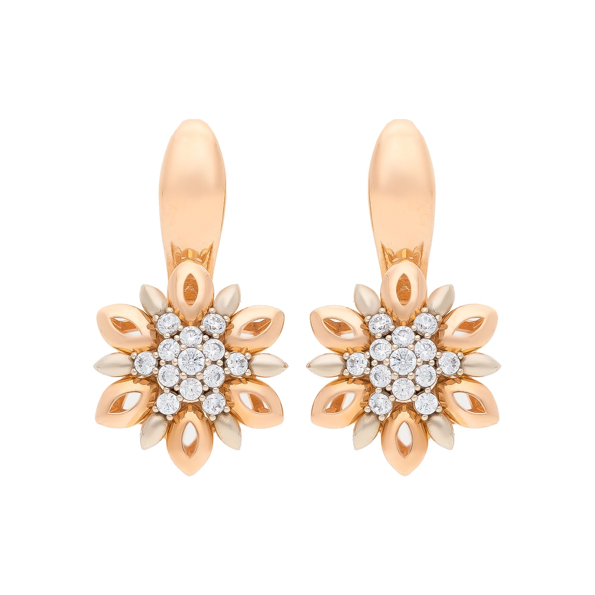 Серьги, золото, 585, 4.72г, 47846 | GoldMarket.kz