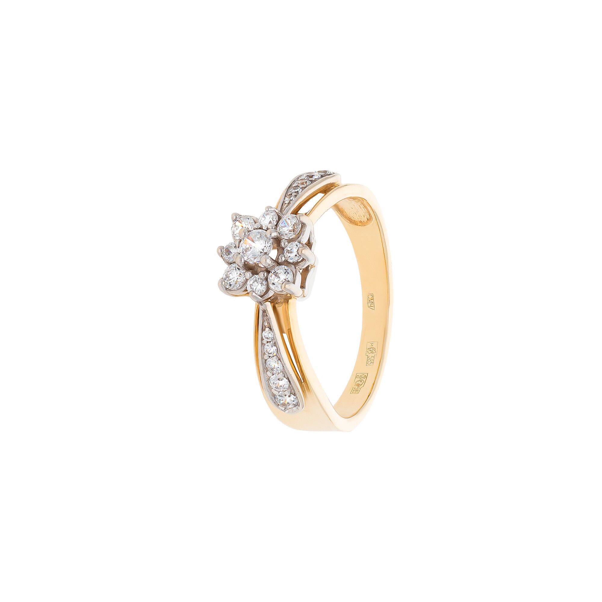 Кольцо, золото, 585, 4.73г, 48289 | GoldMarket.kz