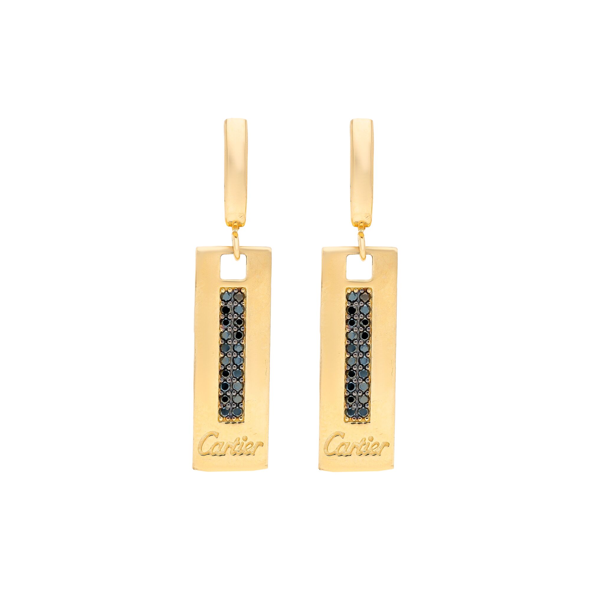 Серьги, золото, 585, 5.55г, 49687 | GoldMarket.kz