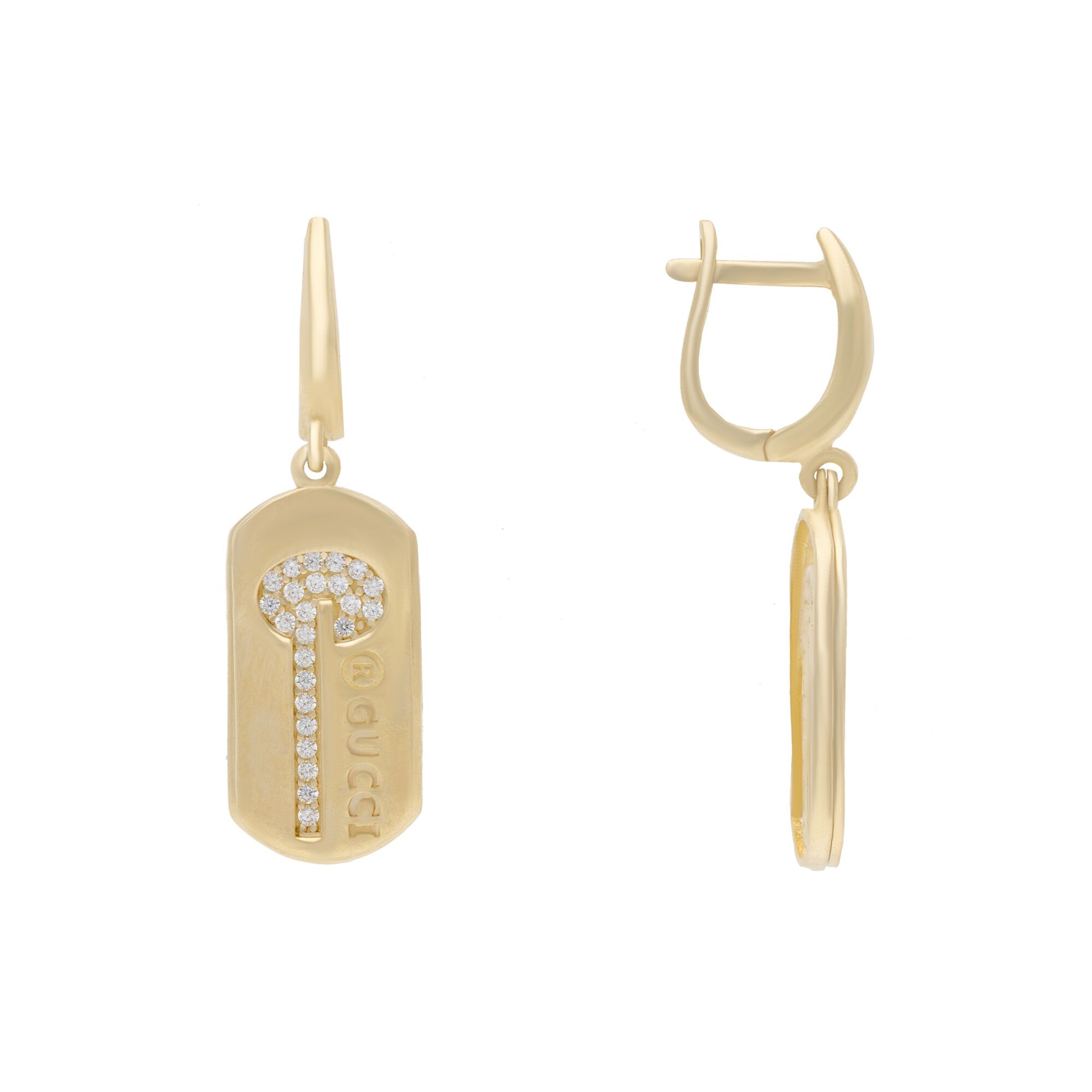 Серьги, золото, 585, 6.3г, 50293, изображение 2 | GoldMarket.kz