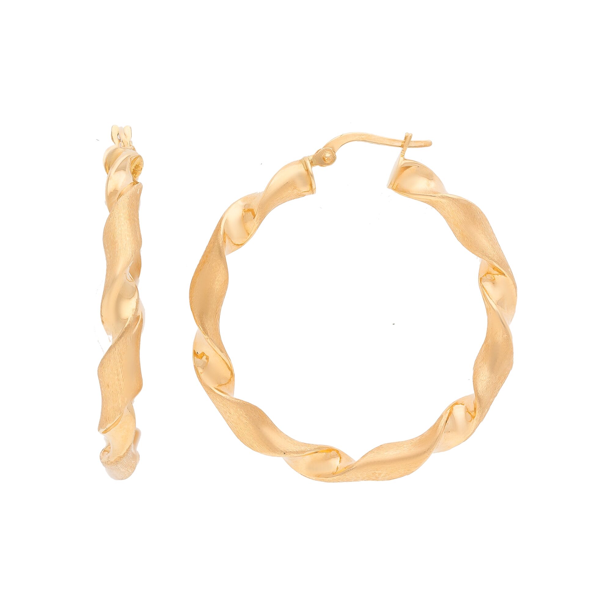 Серьги, золото, 585, 3.96г, 52495, изображение 2 | GoldMarket.kz