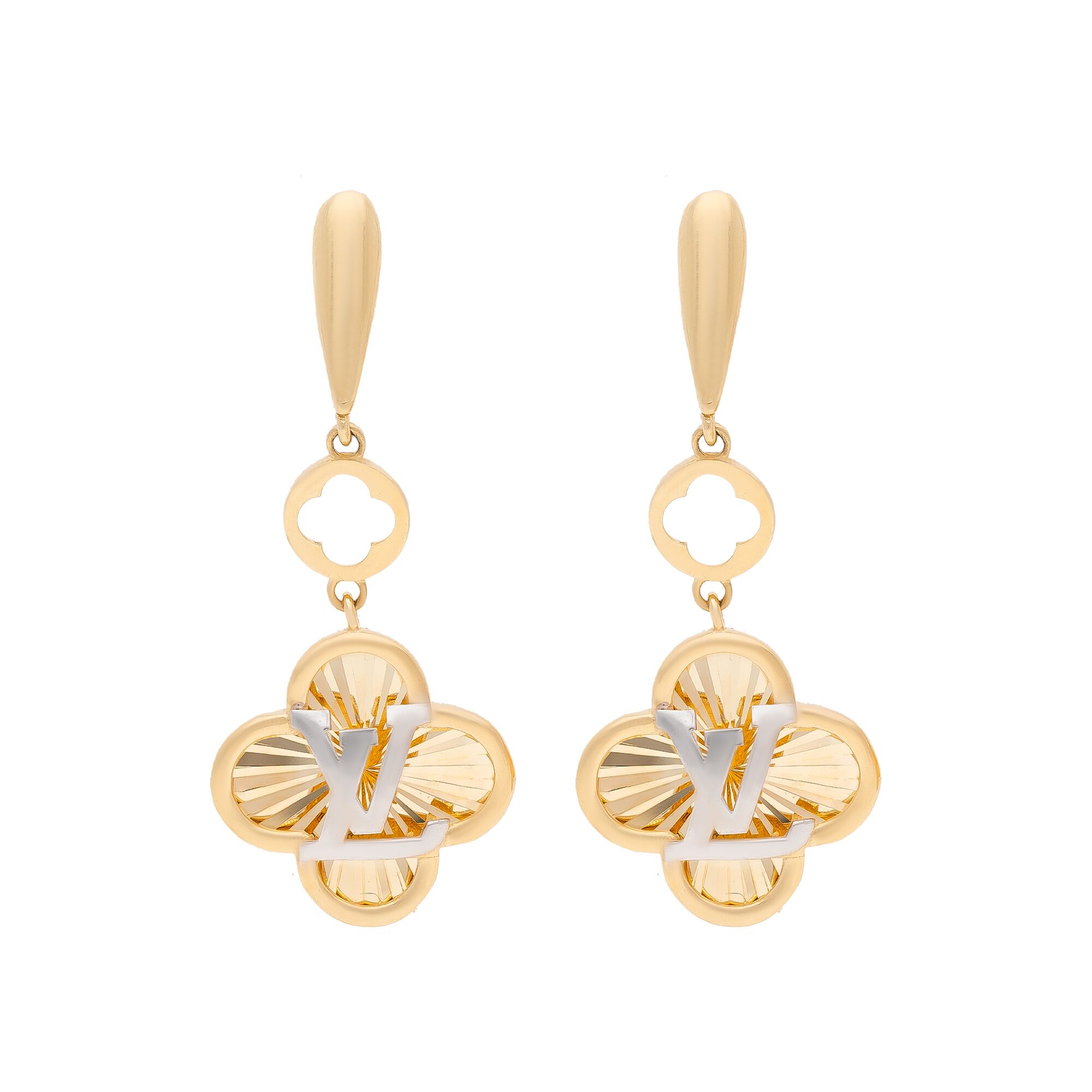 Серьги, золото, 585, 5.57г, 52511 | GoldMarket.kz