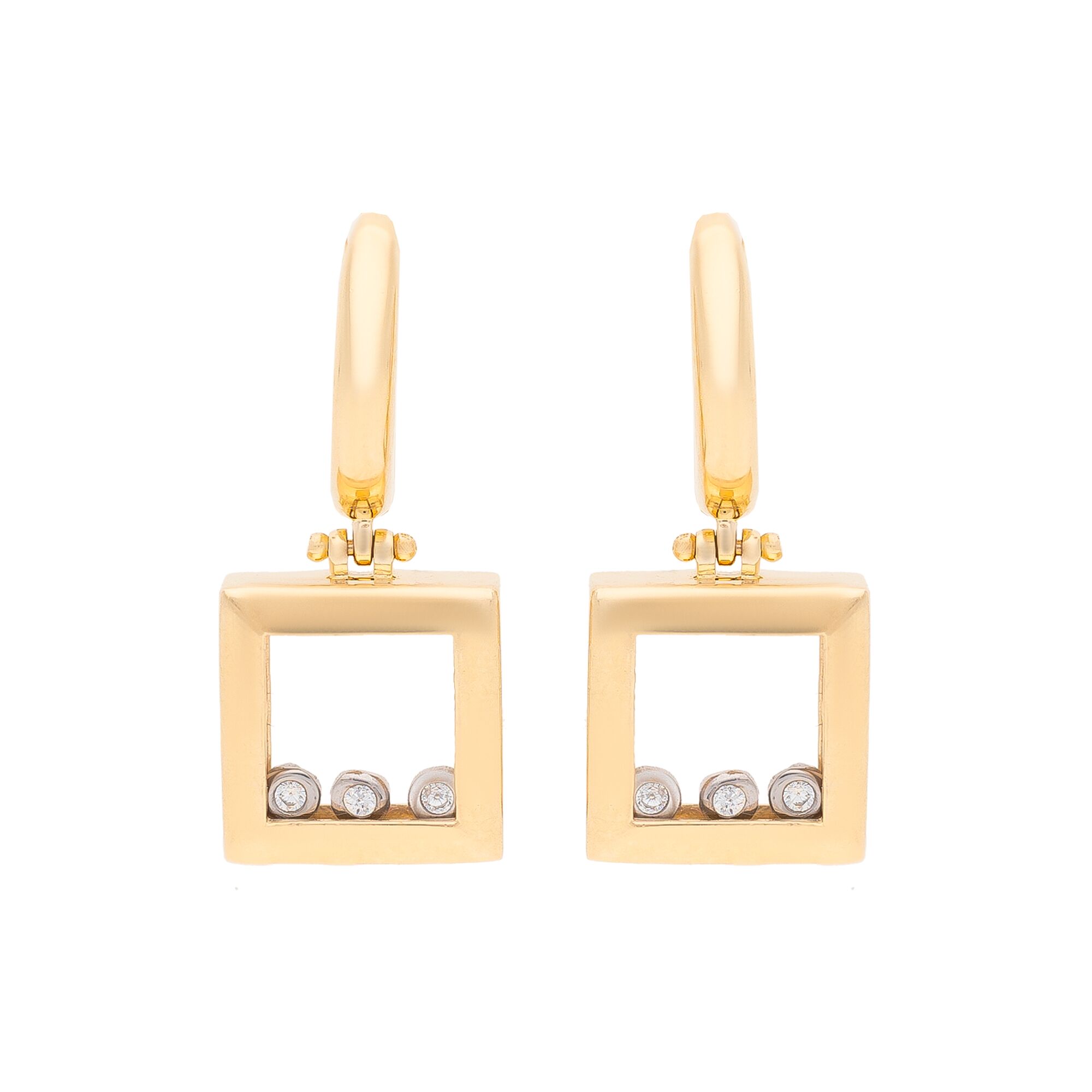 Серьги, золото, 585, 6.75г, 52580 | GoldMarket.kz