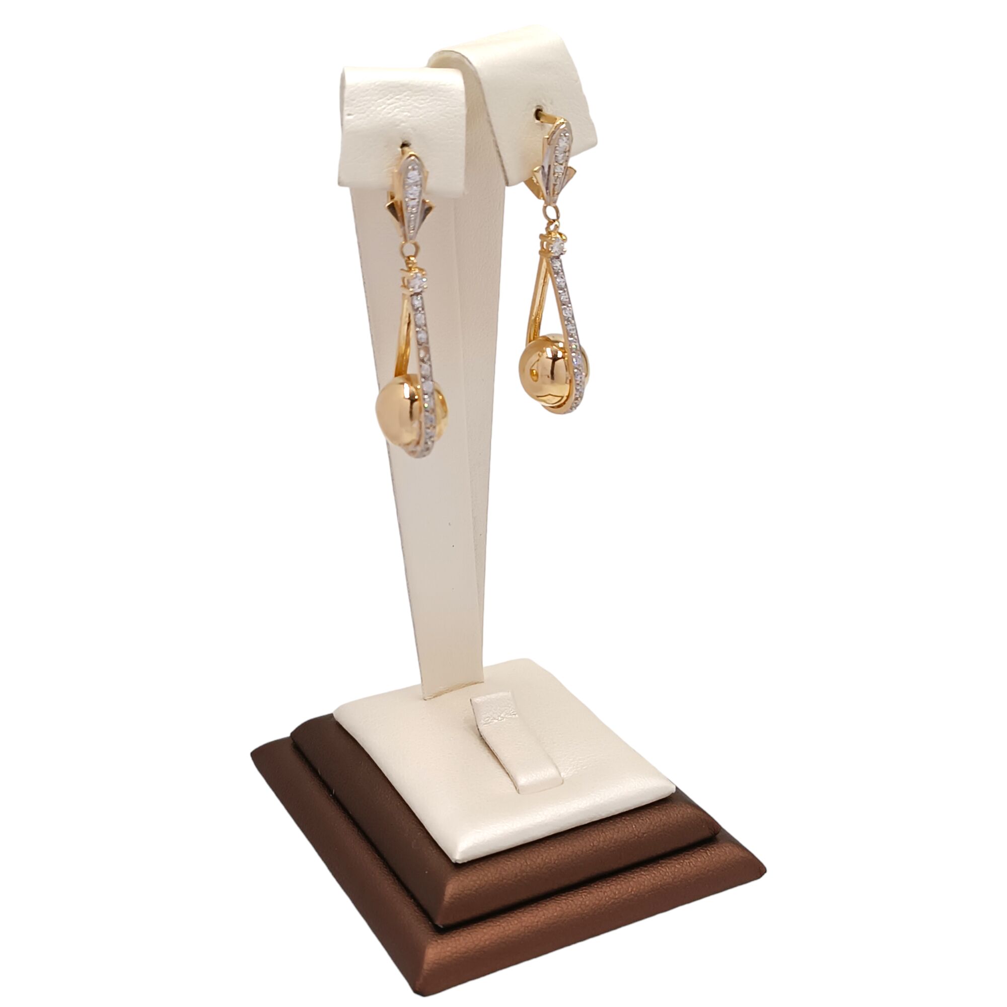 Серьги, золото, 585, 6.73г, 52700, изображение 2 | GoldMarket.kz