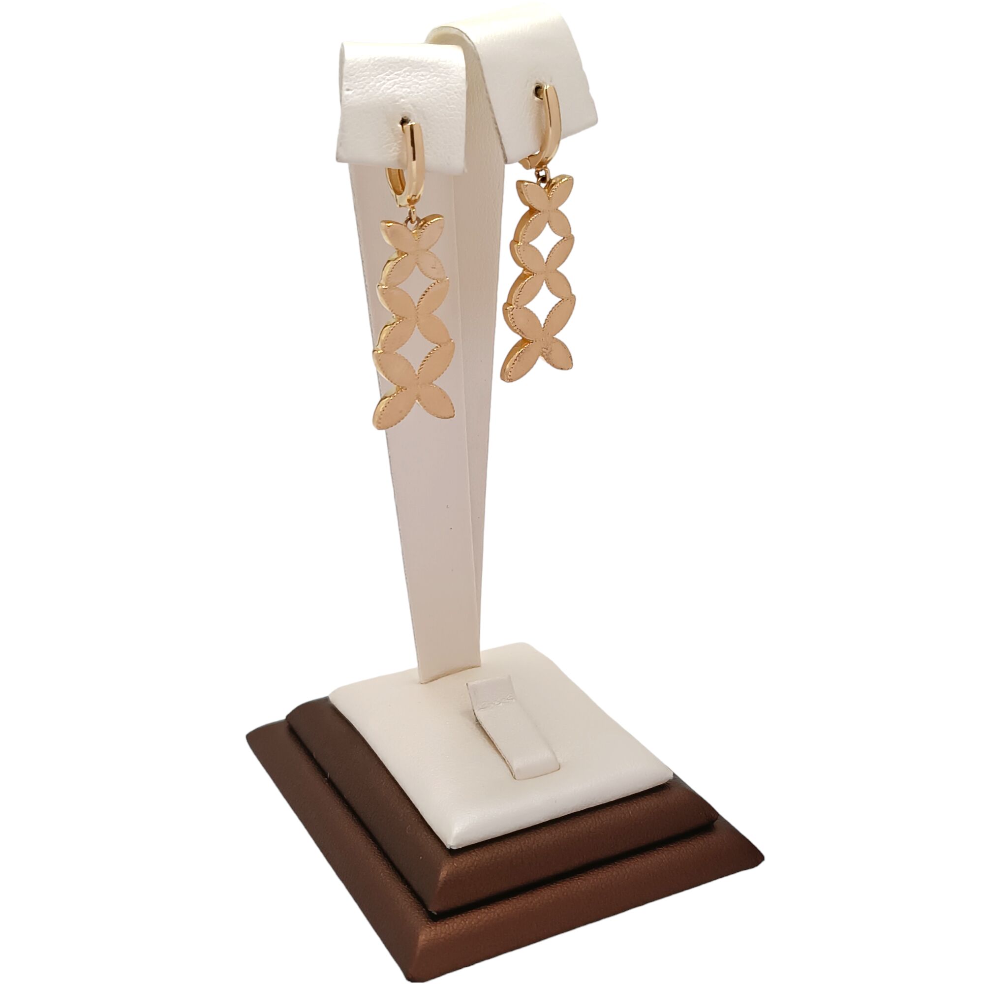 Серьги, золото, 585, 5.34г, 48553, изображение 2 | GoldMarket.kz