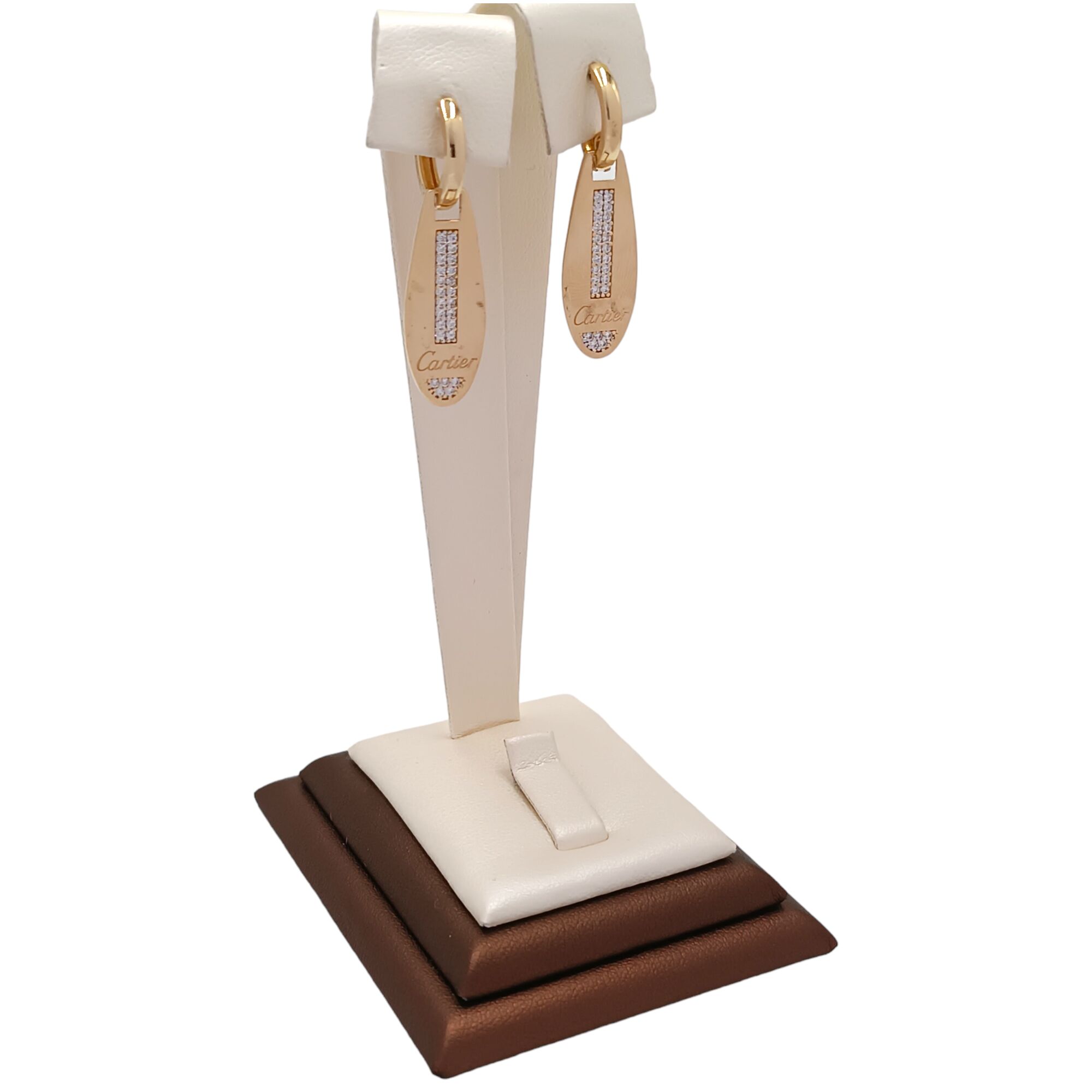 Серьги, золото, 585, 4.83г, 48624, изображение 2 | GoldMarket.kz