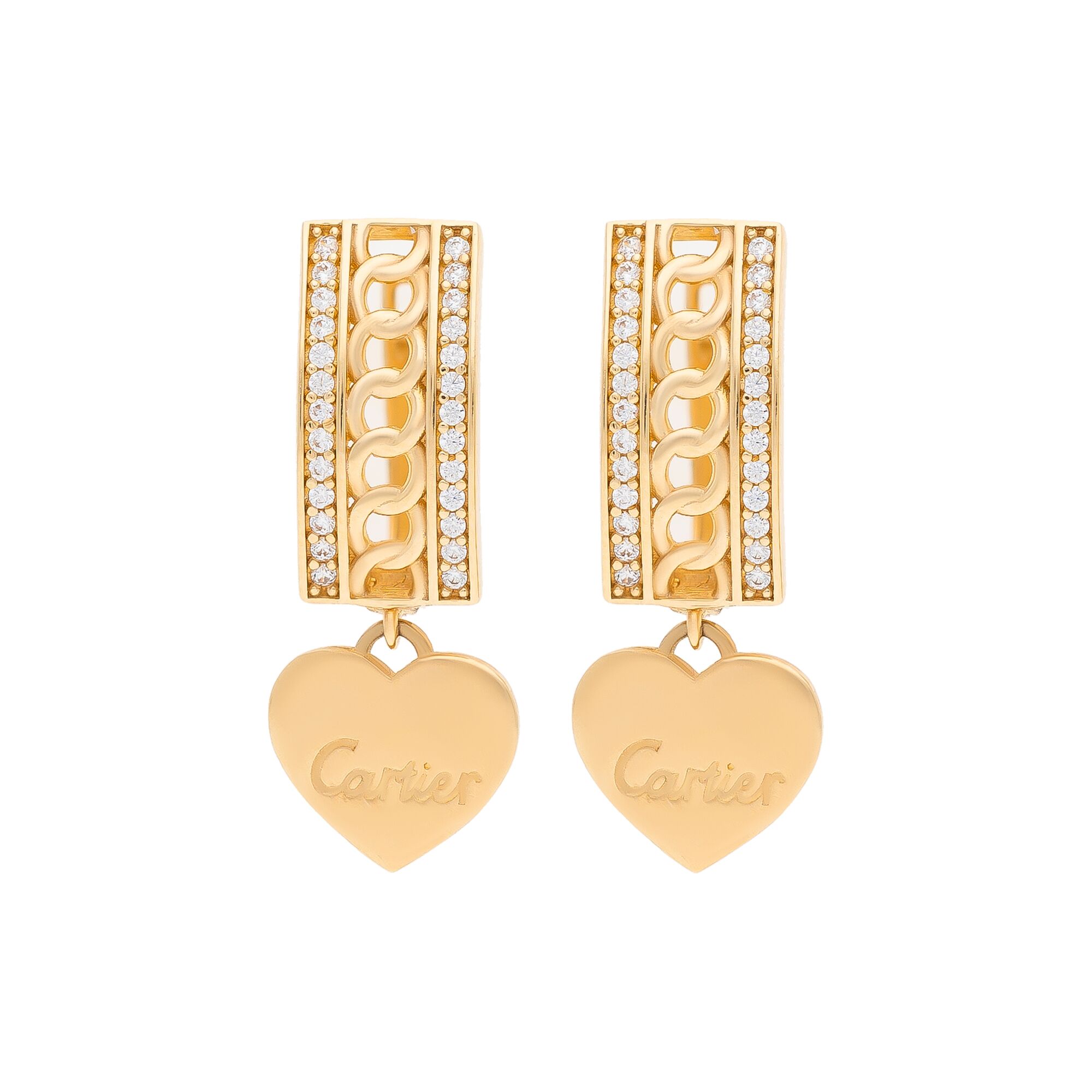 Серьги, золото, 585, 5.35г, 41991 | GoldMarket.kz