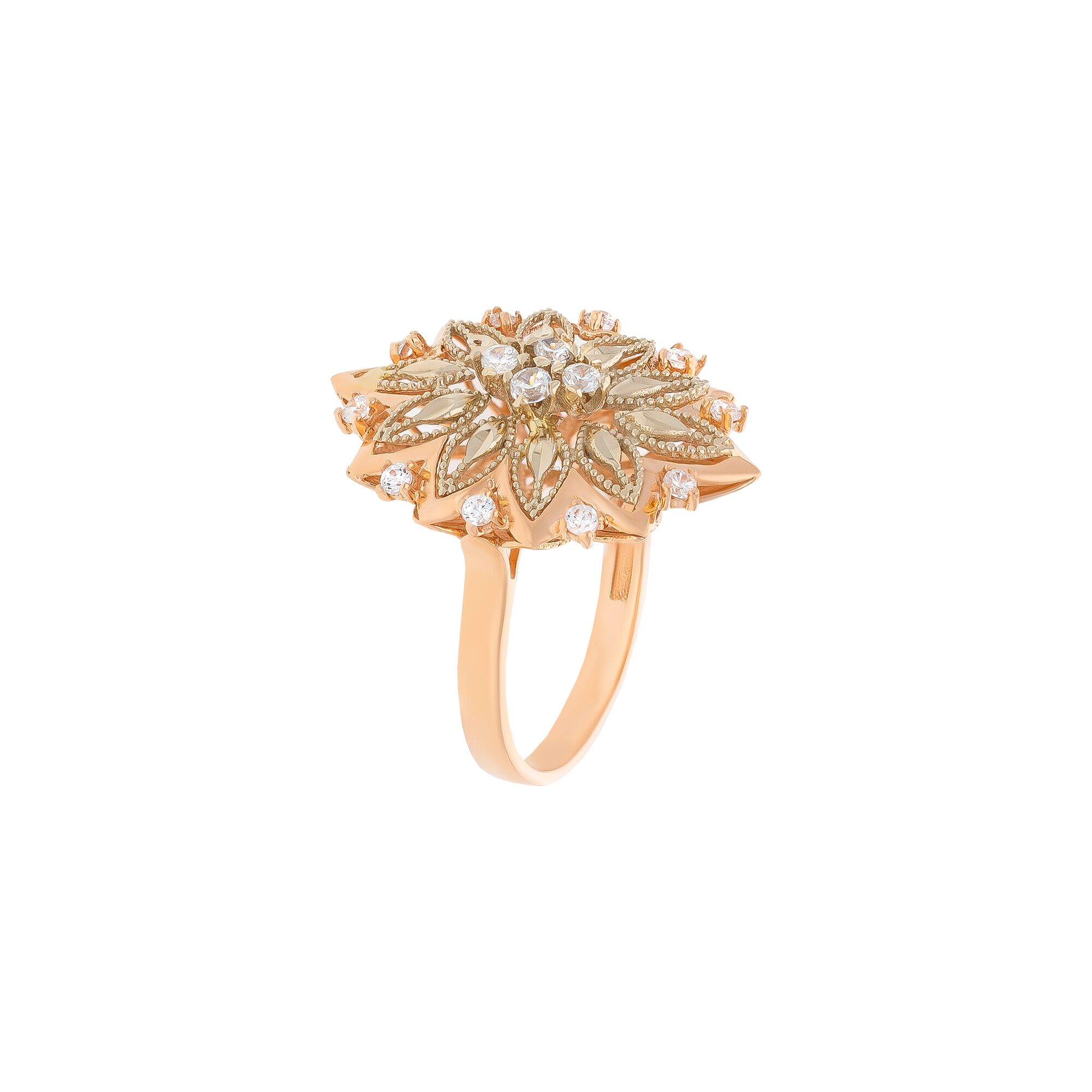 Кольцо, золото, 585, 4.36г, 46904 | GoldMarket.kz