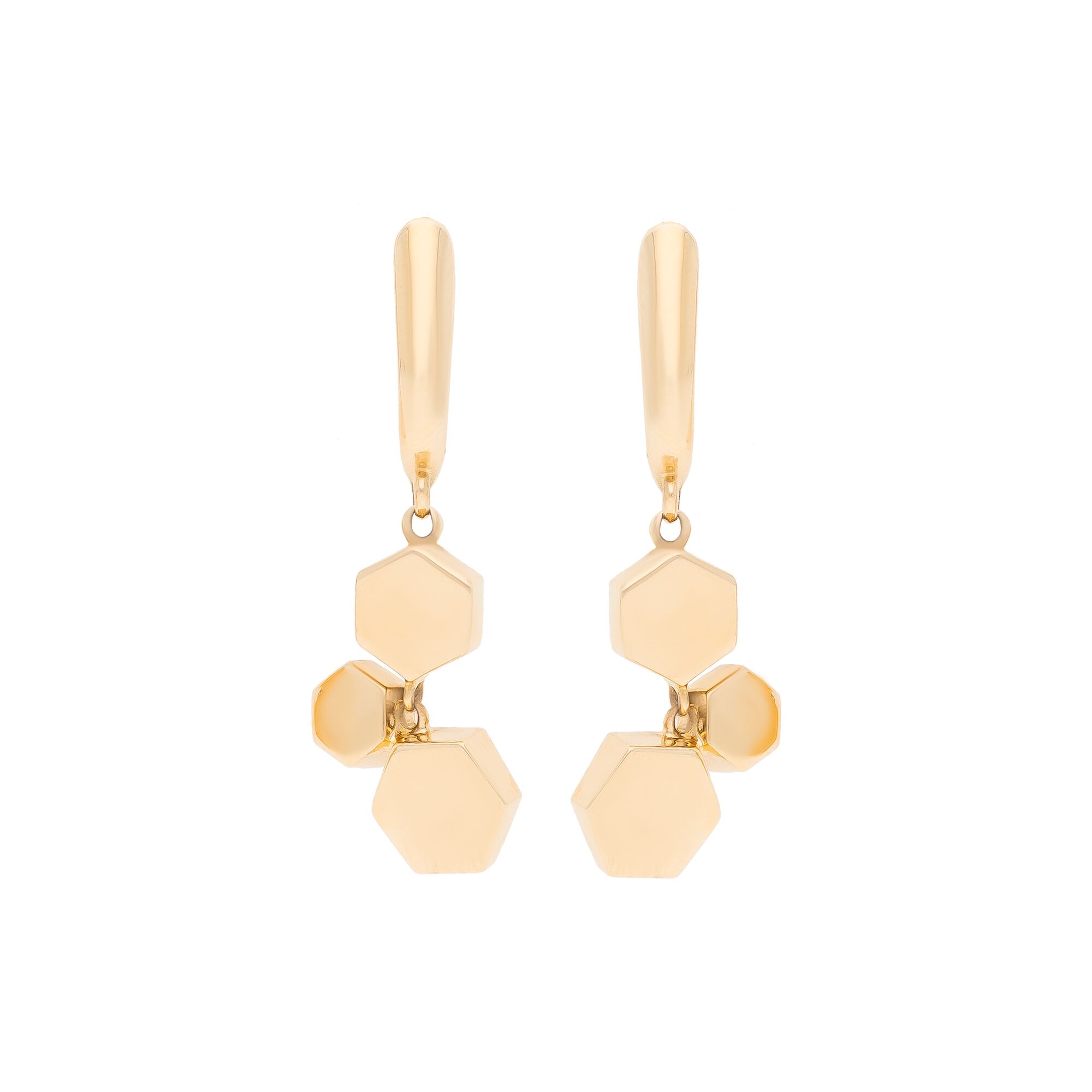Серьги, золото, 585, 4.86г, 52937 | GoldMarket.kz