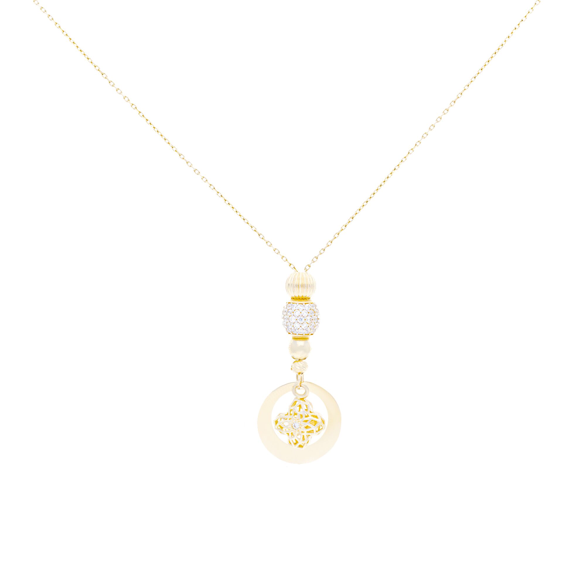 Колье, золото, 585, 5.64г, 53032 | GoldMarket.kz