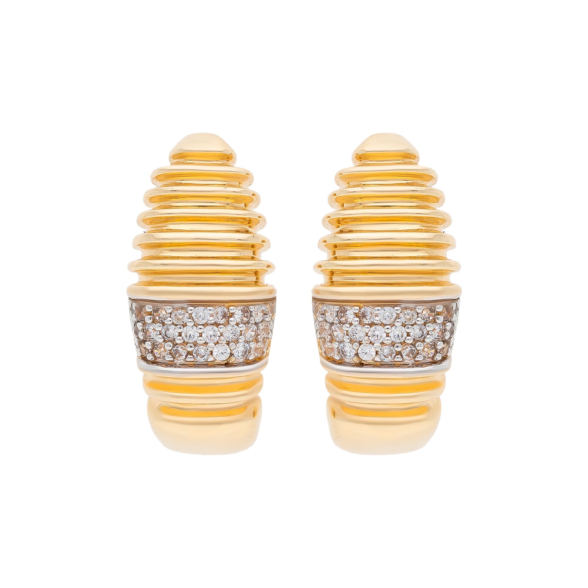 Серьги, золото, 585, 5.7г, 53595 | GoldMarket.kz