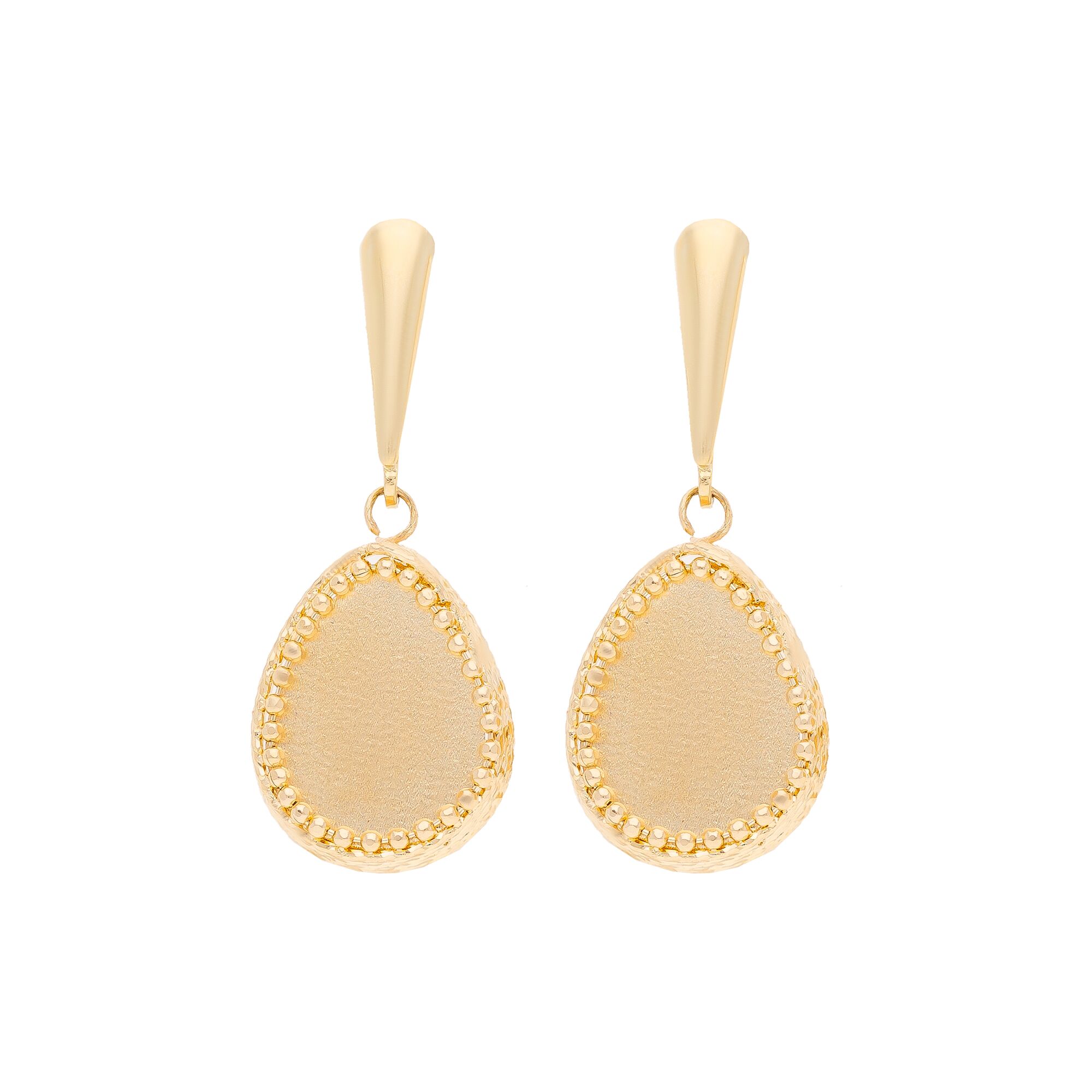 Серьги, золото, 585, 4.76г, 53598 | GoldMarket.kz