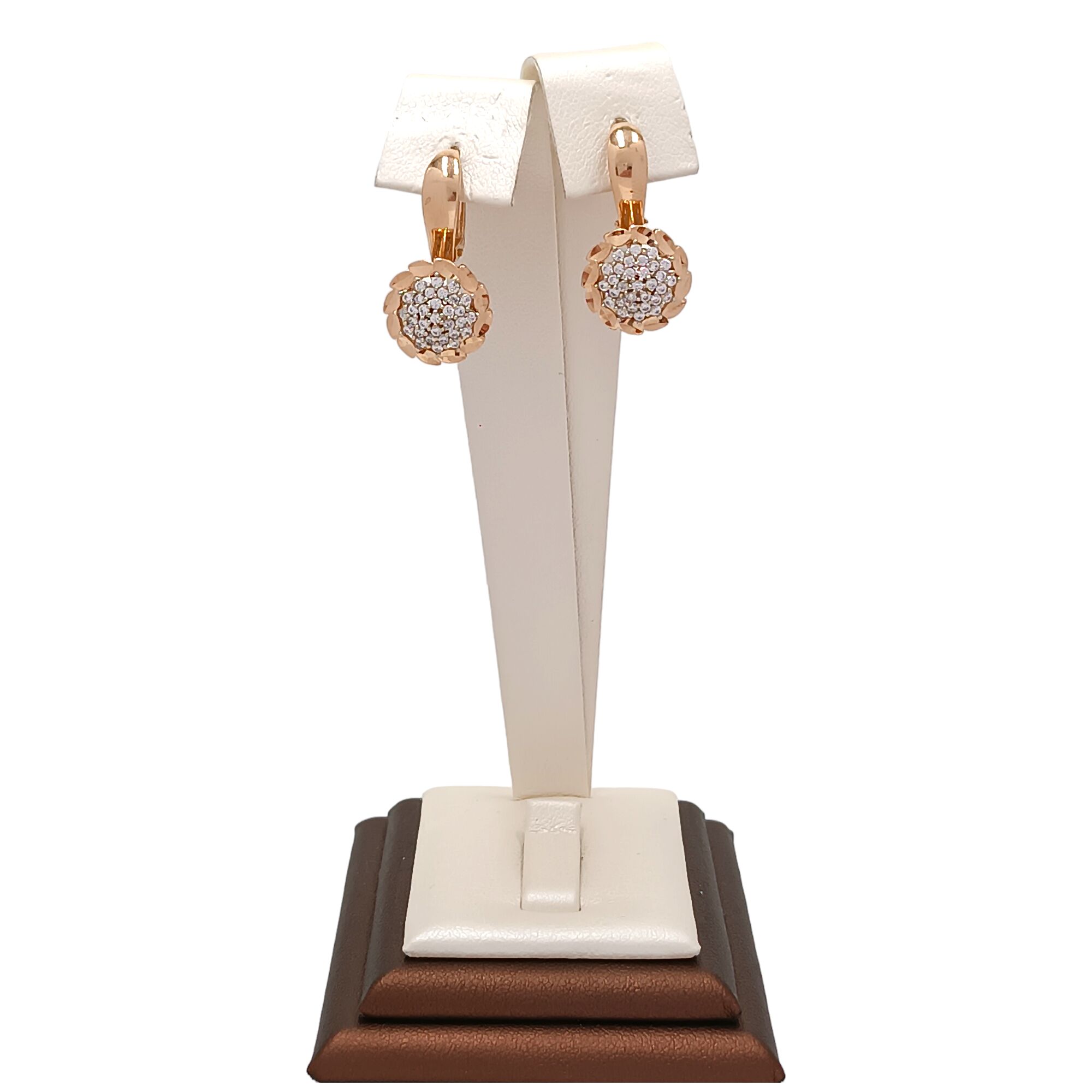 Серьги, золото, 585, 6.04г, 52628 | GoldMarket.kz