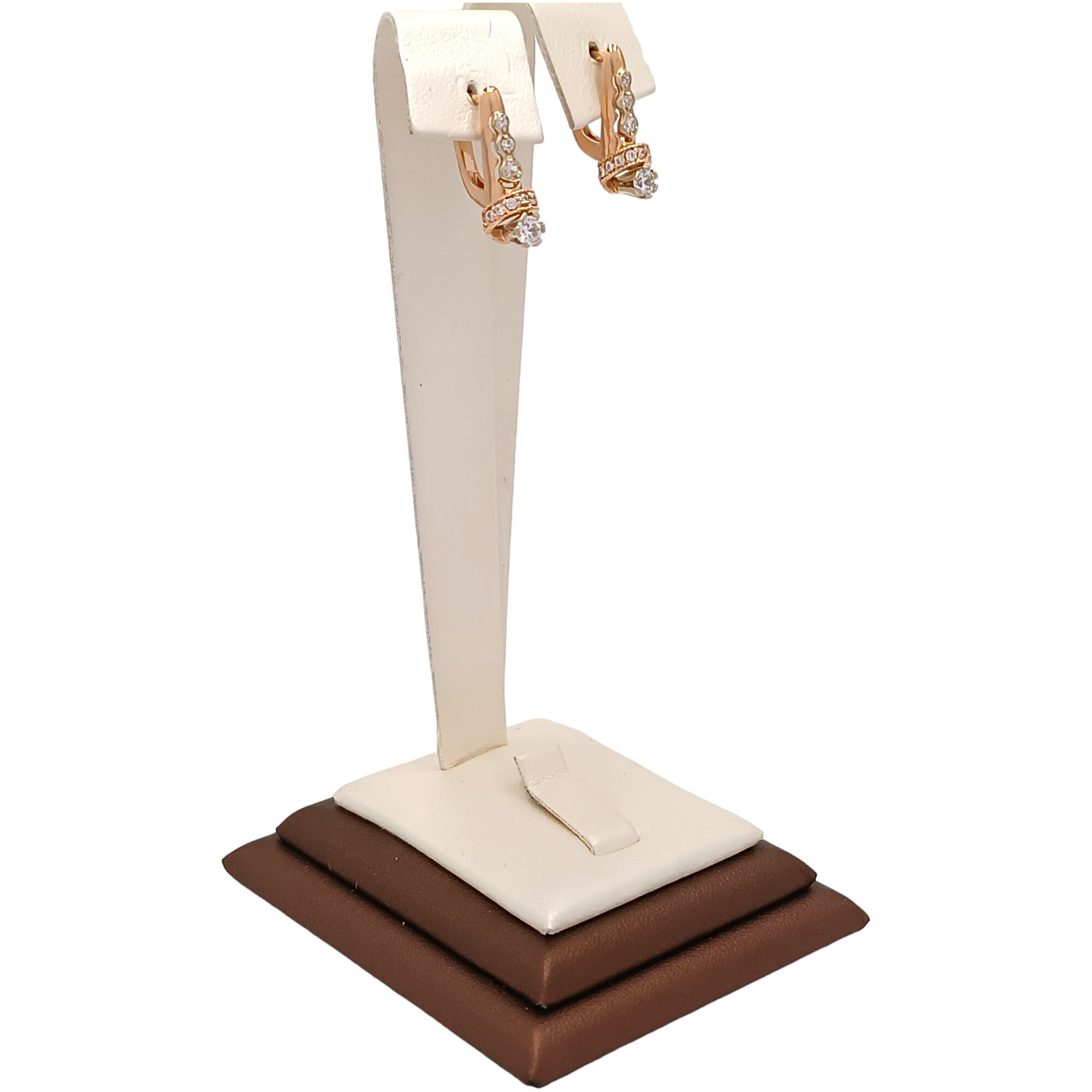 Серьги, золото, 585, 3.5г, 48796, изображение 2 | GoldMarket.kz