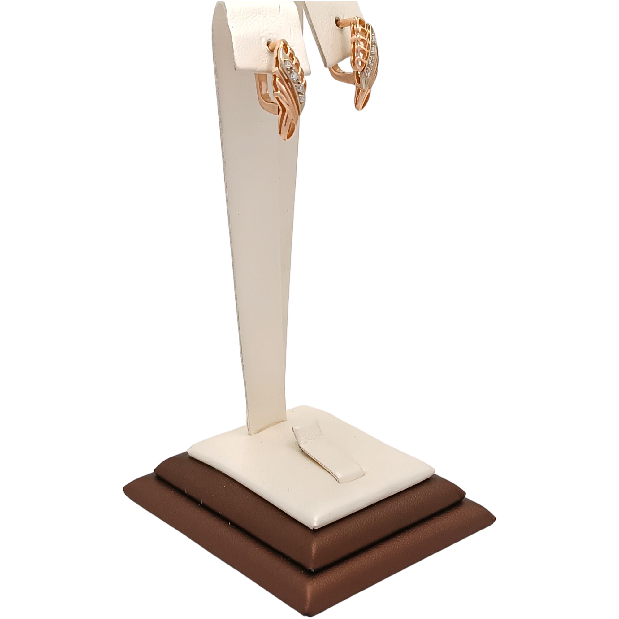 Серьги, золото, 585, 4.5г, 48636, изображение 2 | GoldMarket.kz