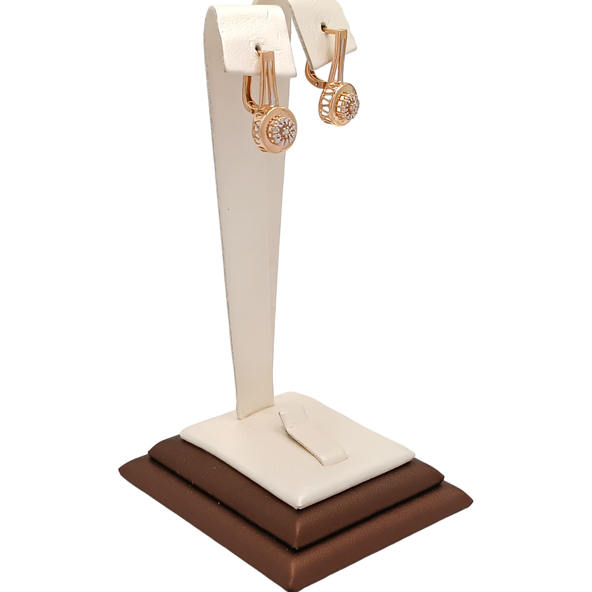 Серьги, золото, 585, 3.35г, 48715, изображение 2 | GoldMarket.kz