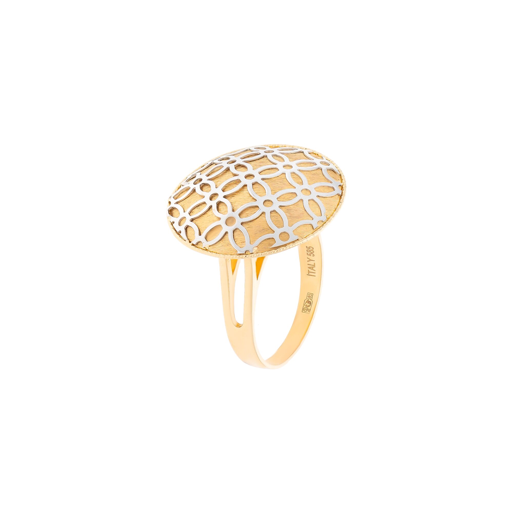 Кольцо, золото, 585, 4.6г, 41129 | GoldMarket.kz