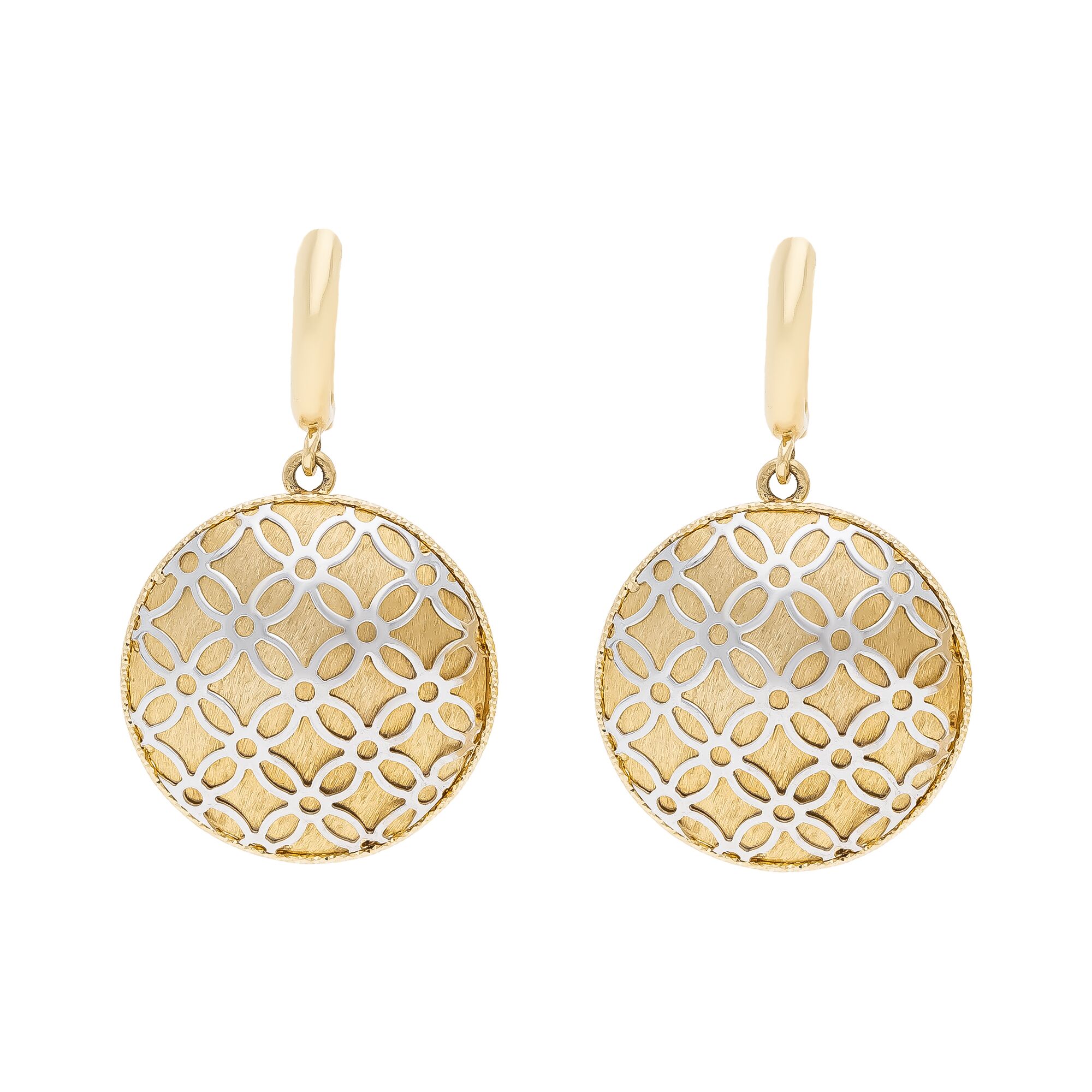 Серьги, золото, 585, 6.72г, 41235 | GoldMarket.kz