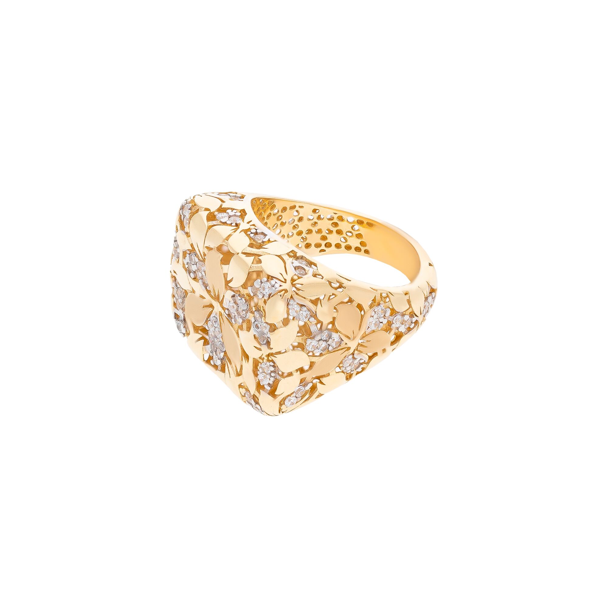 Кольцо, золото, 585, 7.36г, 41417, изображение 2 | GoldMarket.kz