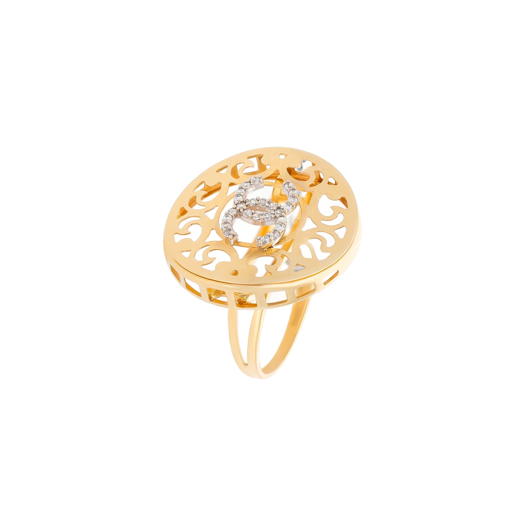 Кольцо, золото, 585, 5.13г, 41449 | GoldMarket.kz