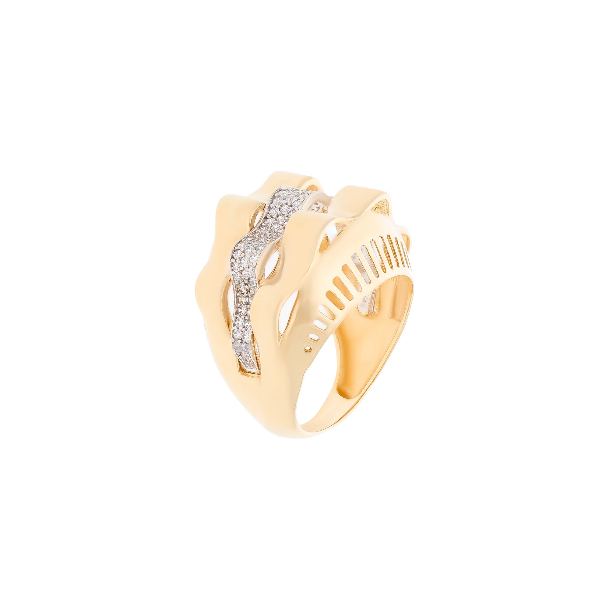Кольцо, золото, 585, 6.94г, 42239 | GoldMarket.kz